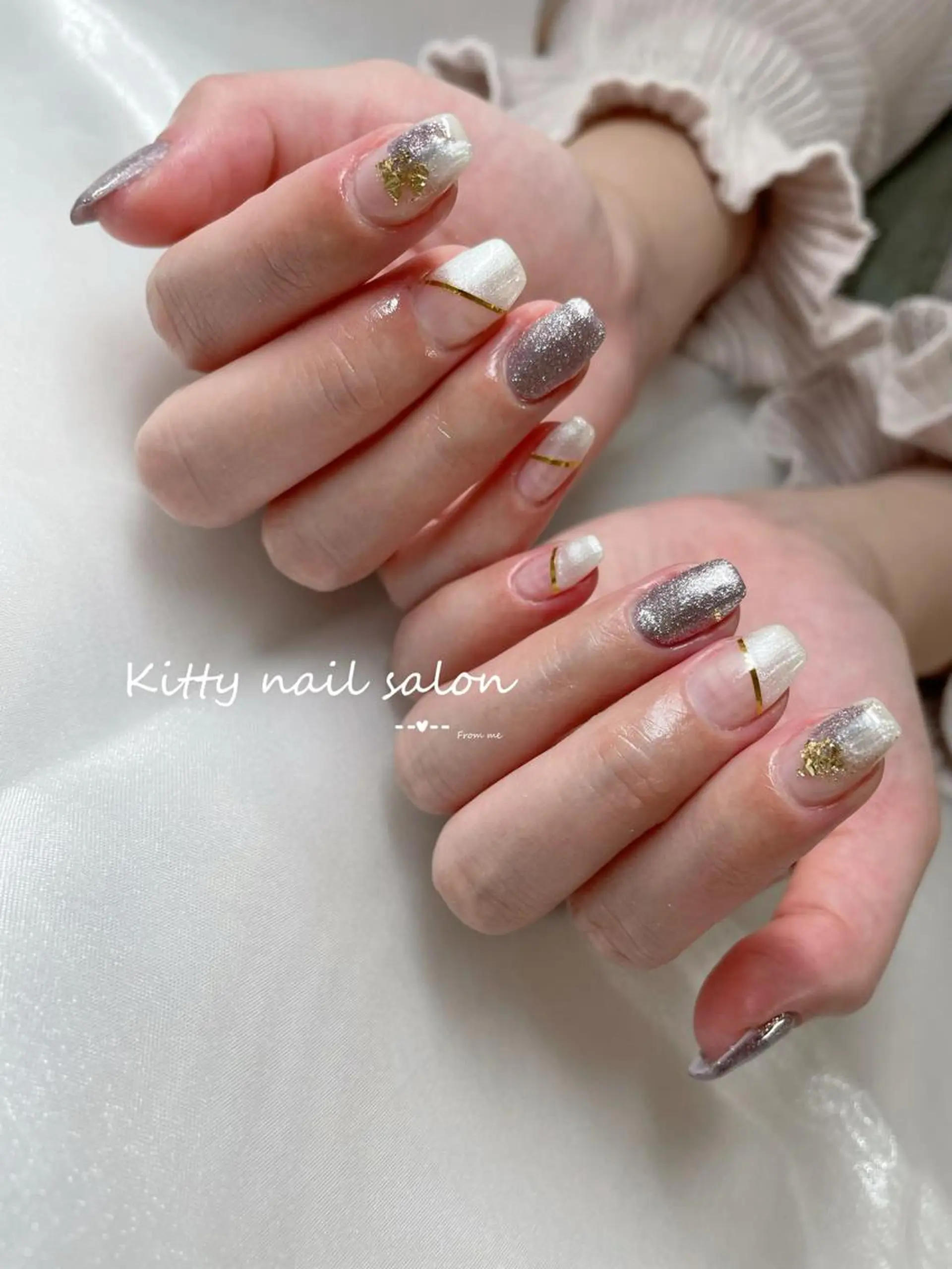 ネイル ハンドネイル kitty nail salonのネイルデザイン
