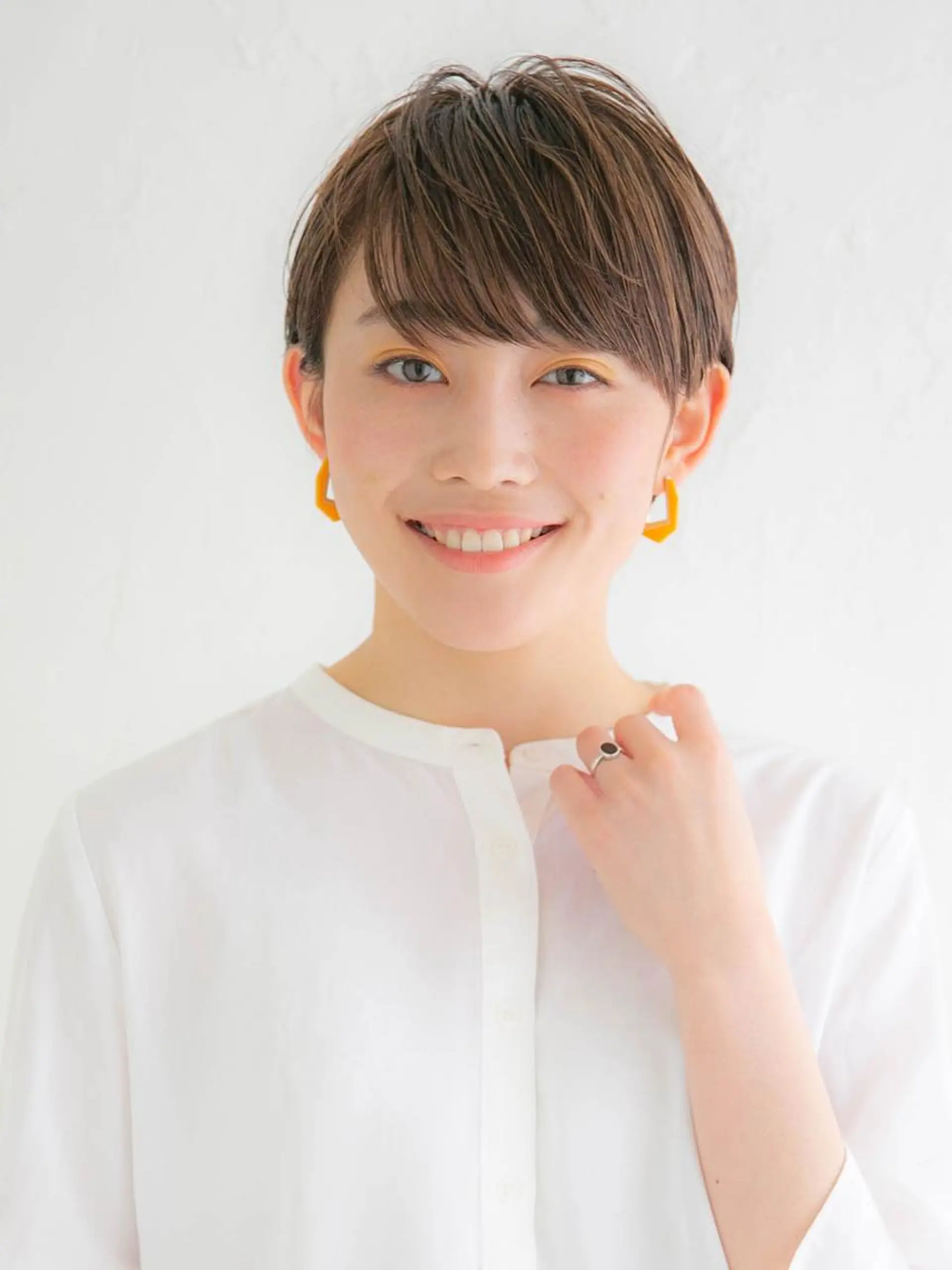 ショート カット 倉橋 俊輔のヘアスタイル