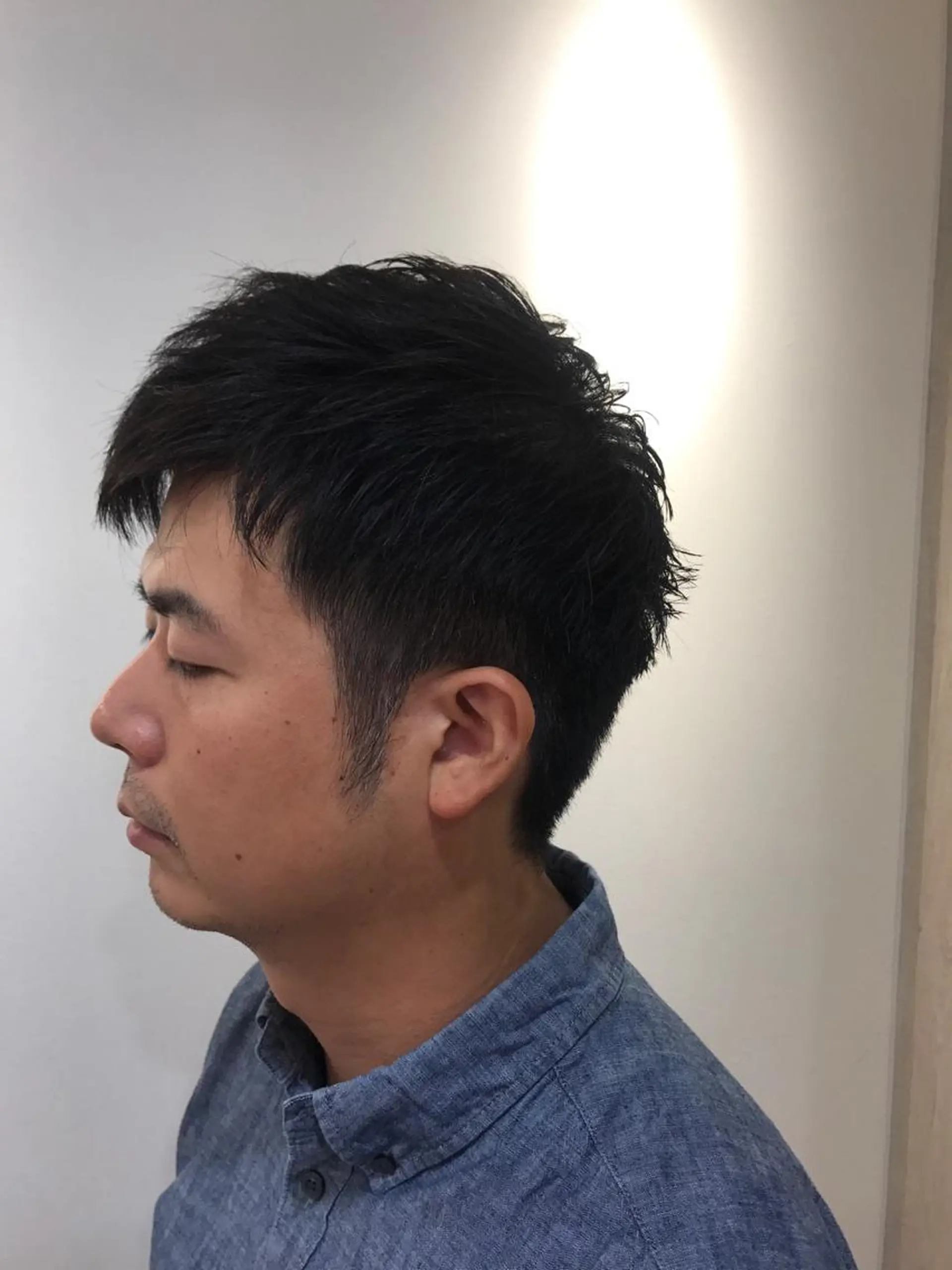 メンズ ri saのヘアスタイル