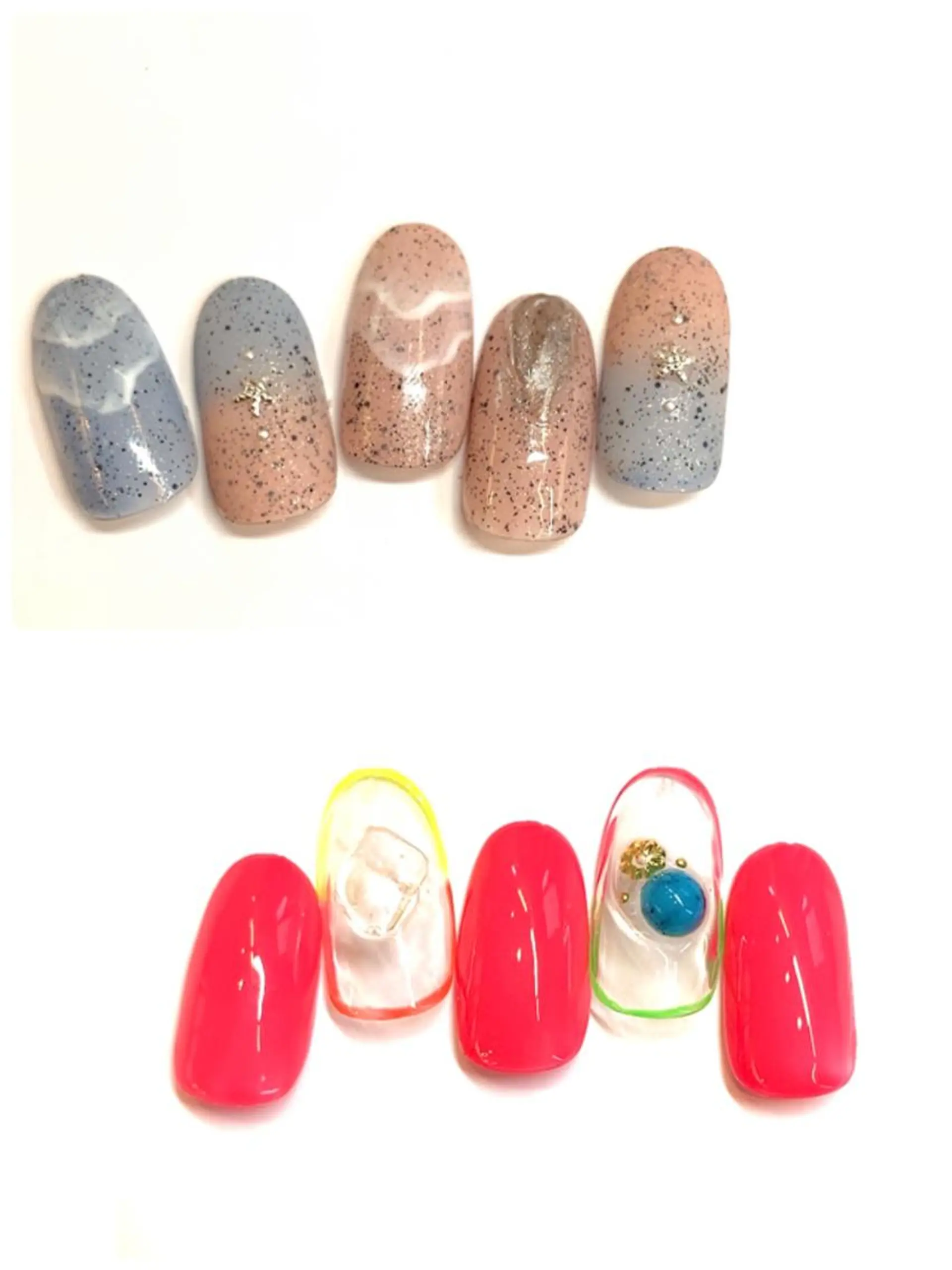 ネイル アートネイル ジェルネイル ロングネイル ニュアンスネイル オフィスネイル ハンドネイル clover nailのネイルデザイン