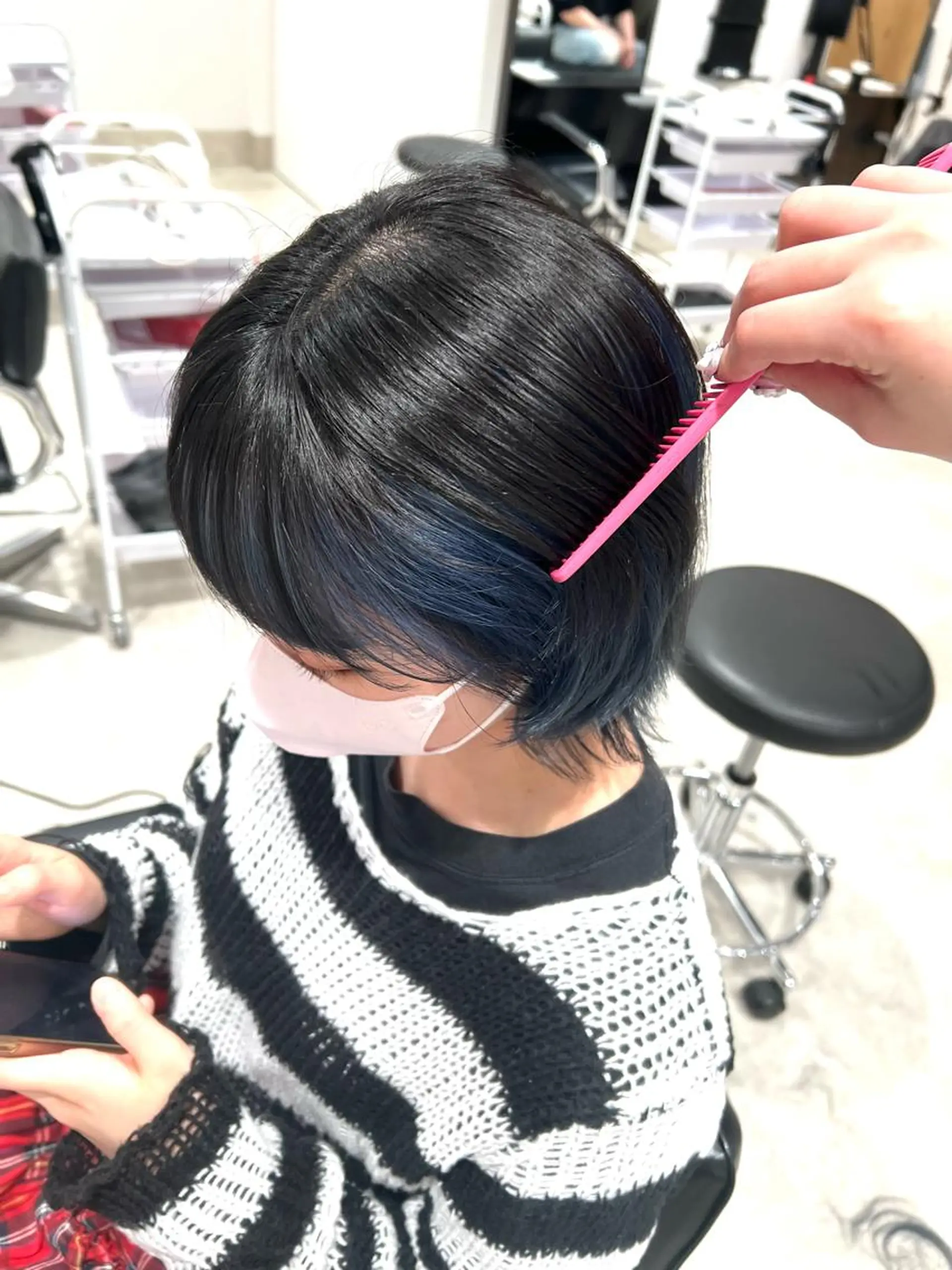 ミディアム カット ヘアカラー トリートメント GO TO DAY 渋谷モディ店所属・艶髪 mayuka💖のヘアスタイル