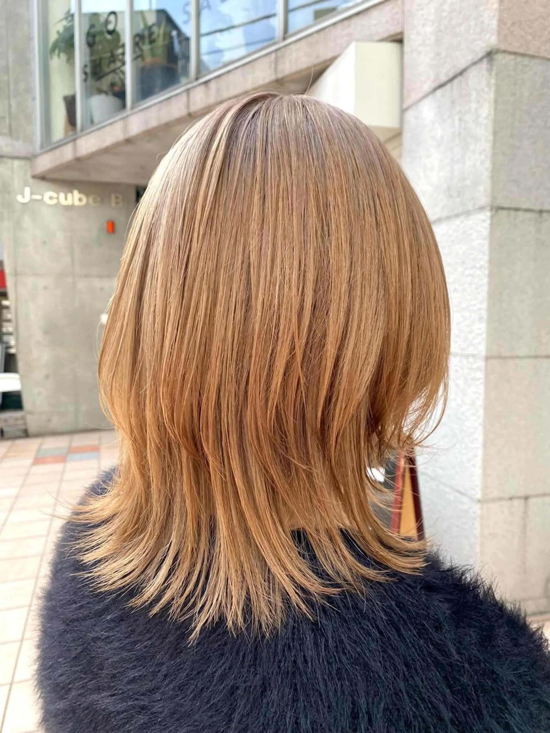 ミディアム カラー ヘアカラー タカノ ノゾミのヘアスタイル