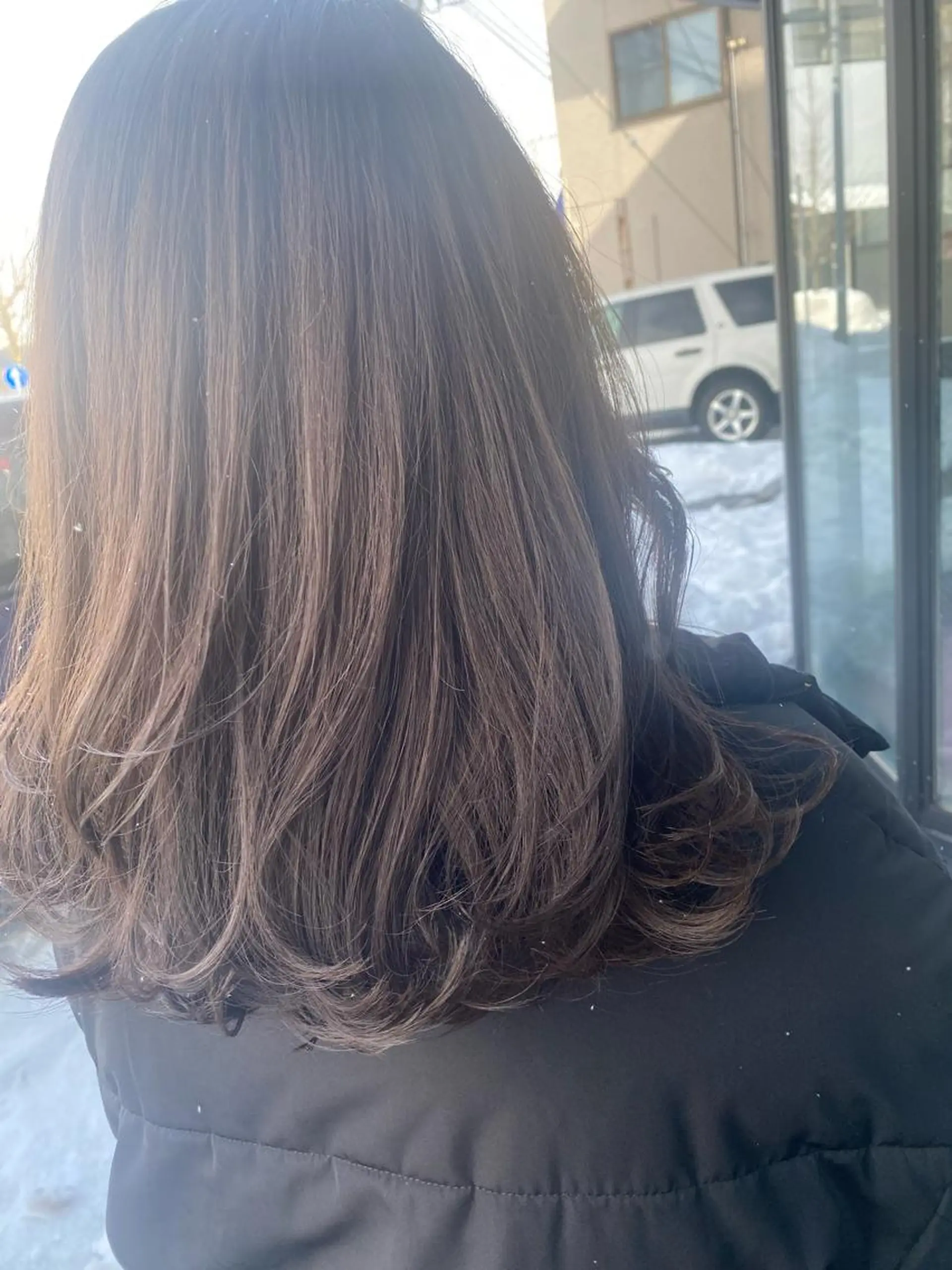 セミロング ヘアカラー 柔らかstyle MIYUUのヘアスタイル