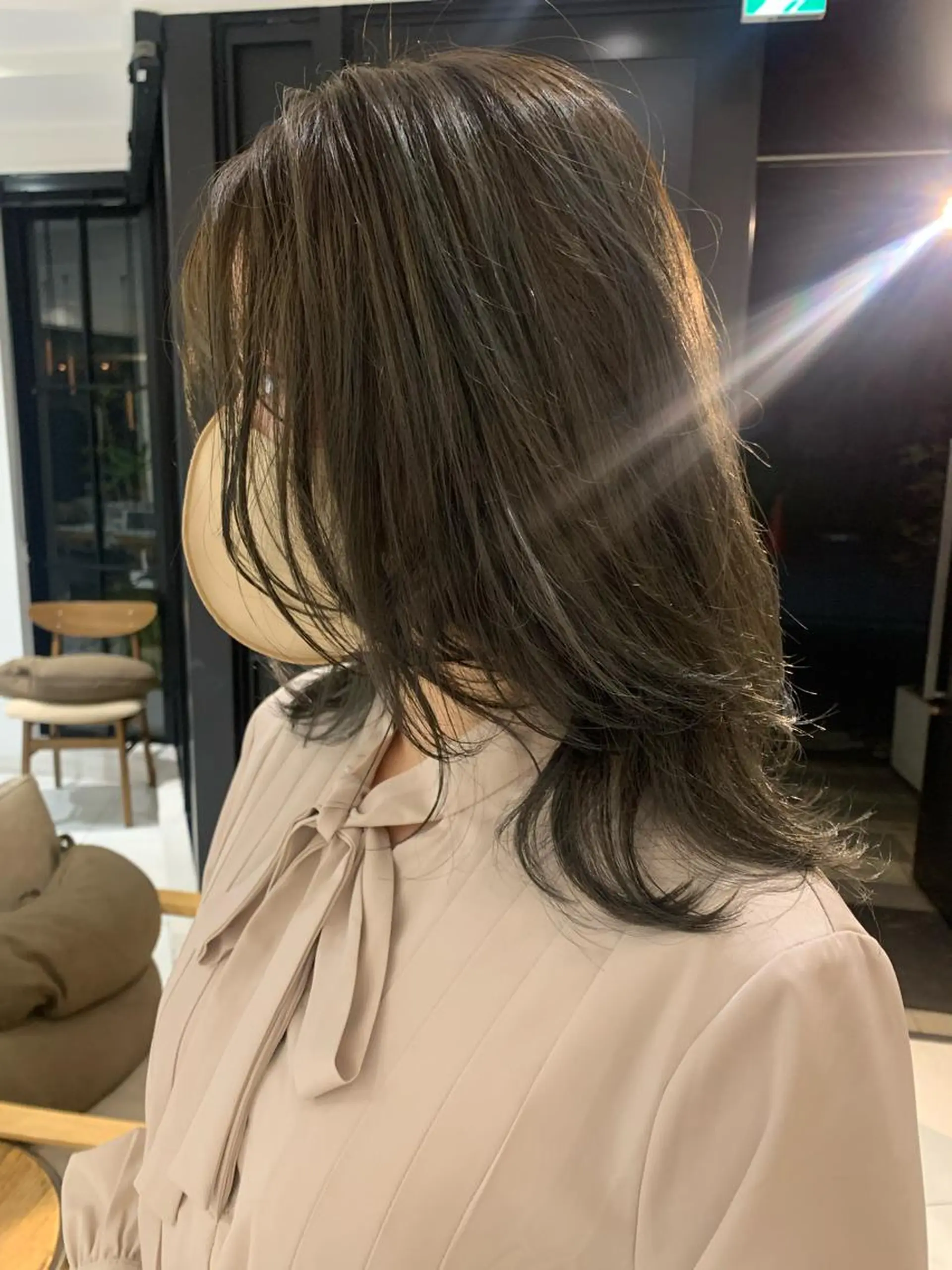 カラー ヘアカラー トリートメント ヘッドスパ ヘアセット ラベンダー/レイヤー カット🤎mamiのヘアスタイル