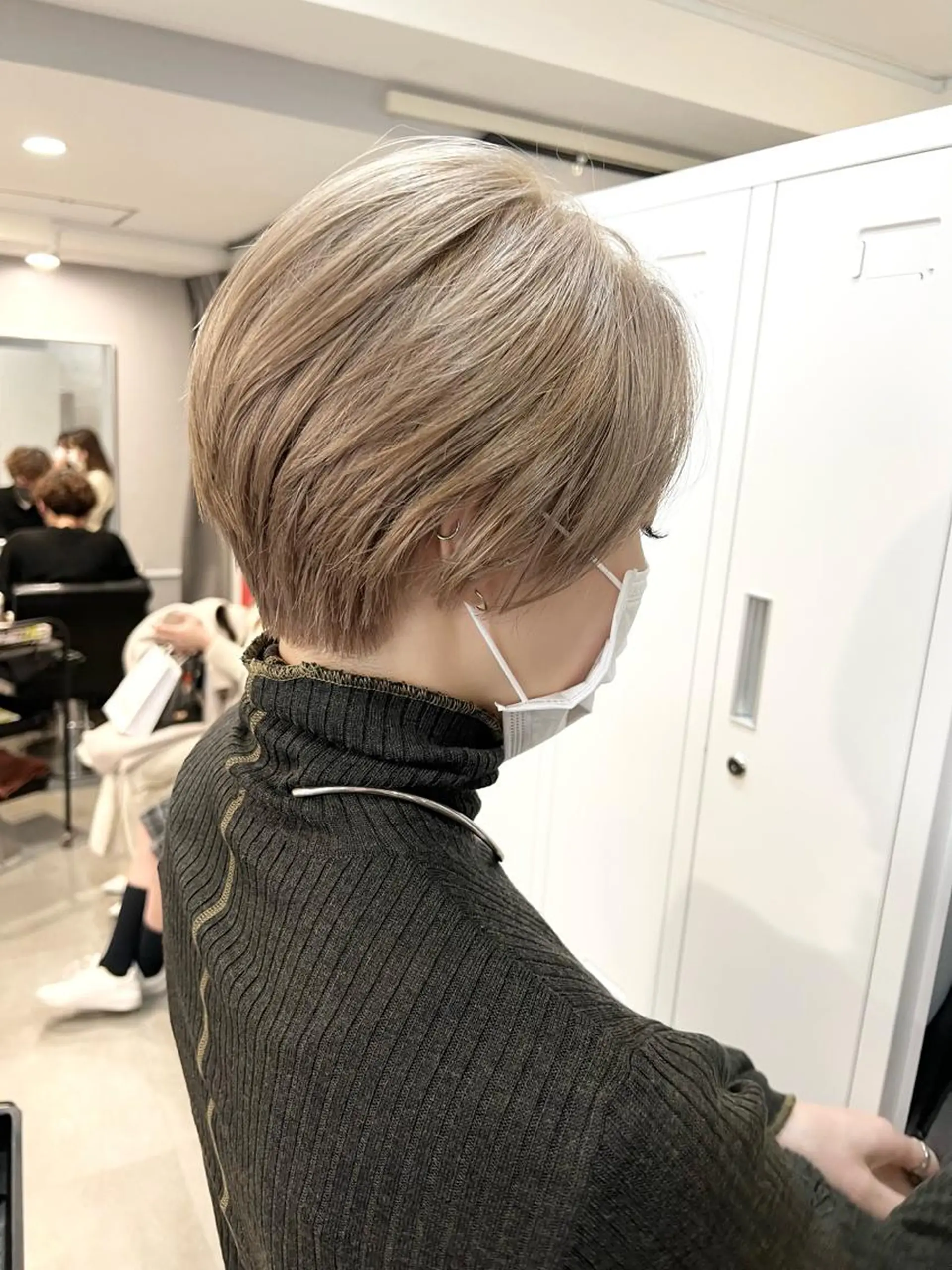ショート カット ヘアカラー トリートメント Bear(ベア)所属・KYOKO 【Bear】のヘアスタイル