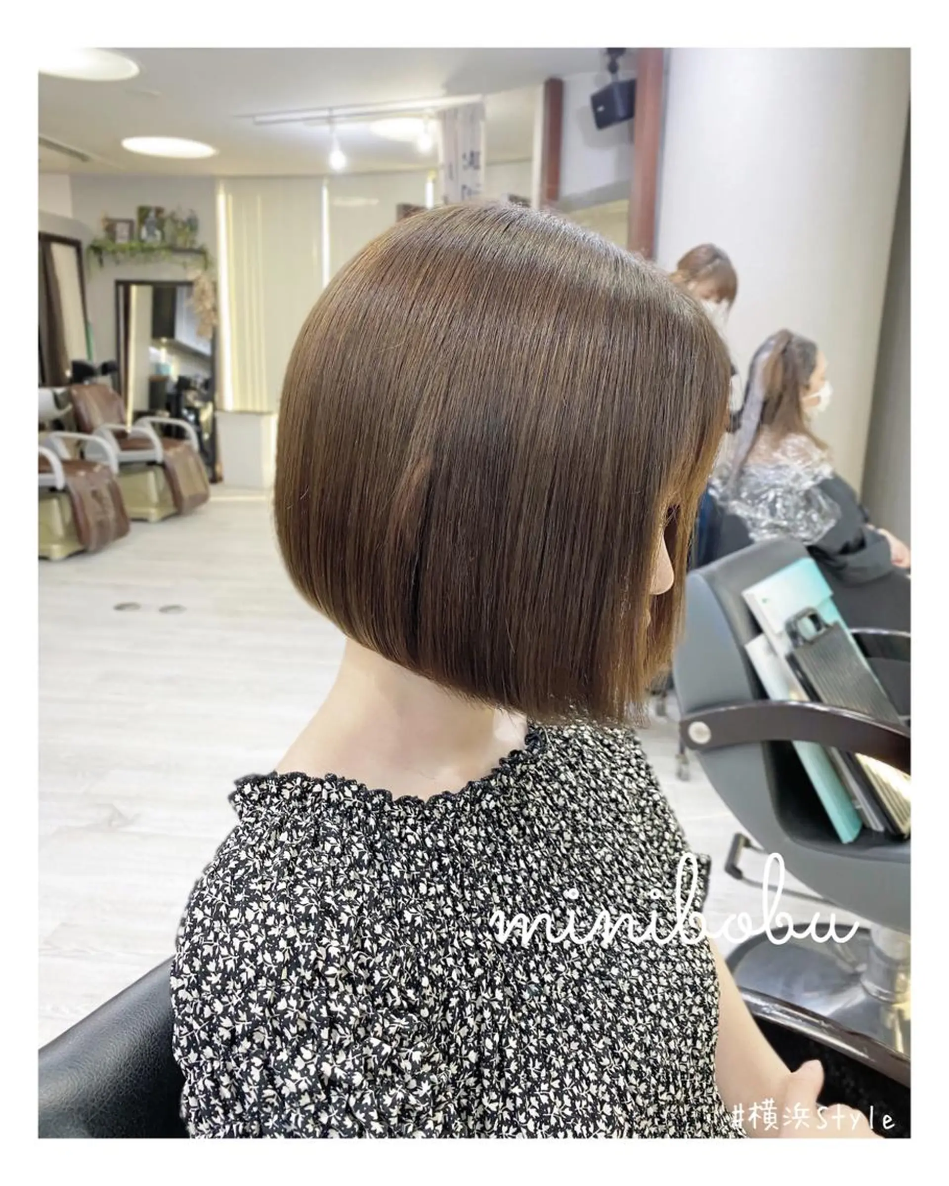 ショート カラー ボブ カット ヘアカラー トリートメント cocoru所属・＊横浜駅＊ 金子 誠也のヘアスタイル