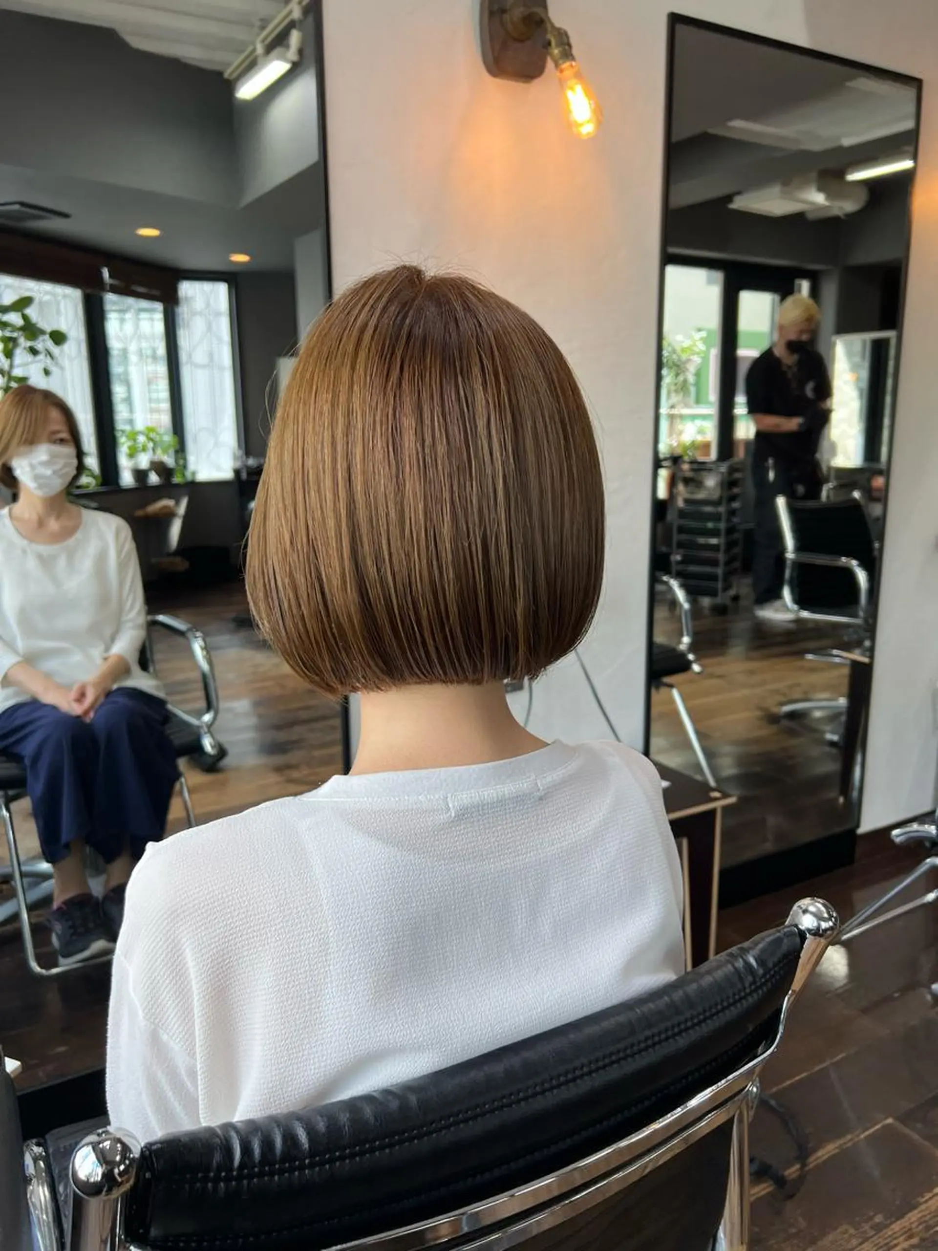 ショート カラー ヘアアレンジ ✨前田 優・2拠点✨ ✨恵比寿・札幌店✨のヘアスタイル