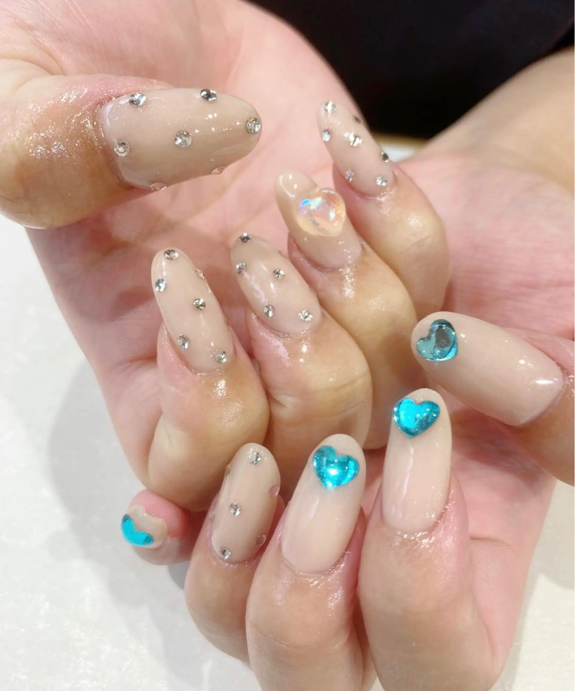 ミディアム ハンドネイル JNA認定講師🌸 RIEのネイルデザイン