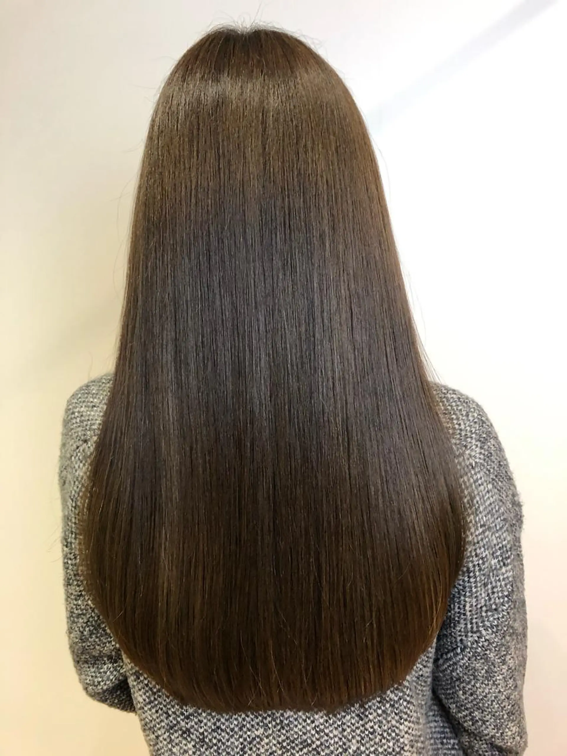 ロング カラー カット ヘアカラー トリートメント 青野 文香のヘアスタイル