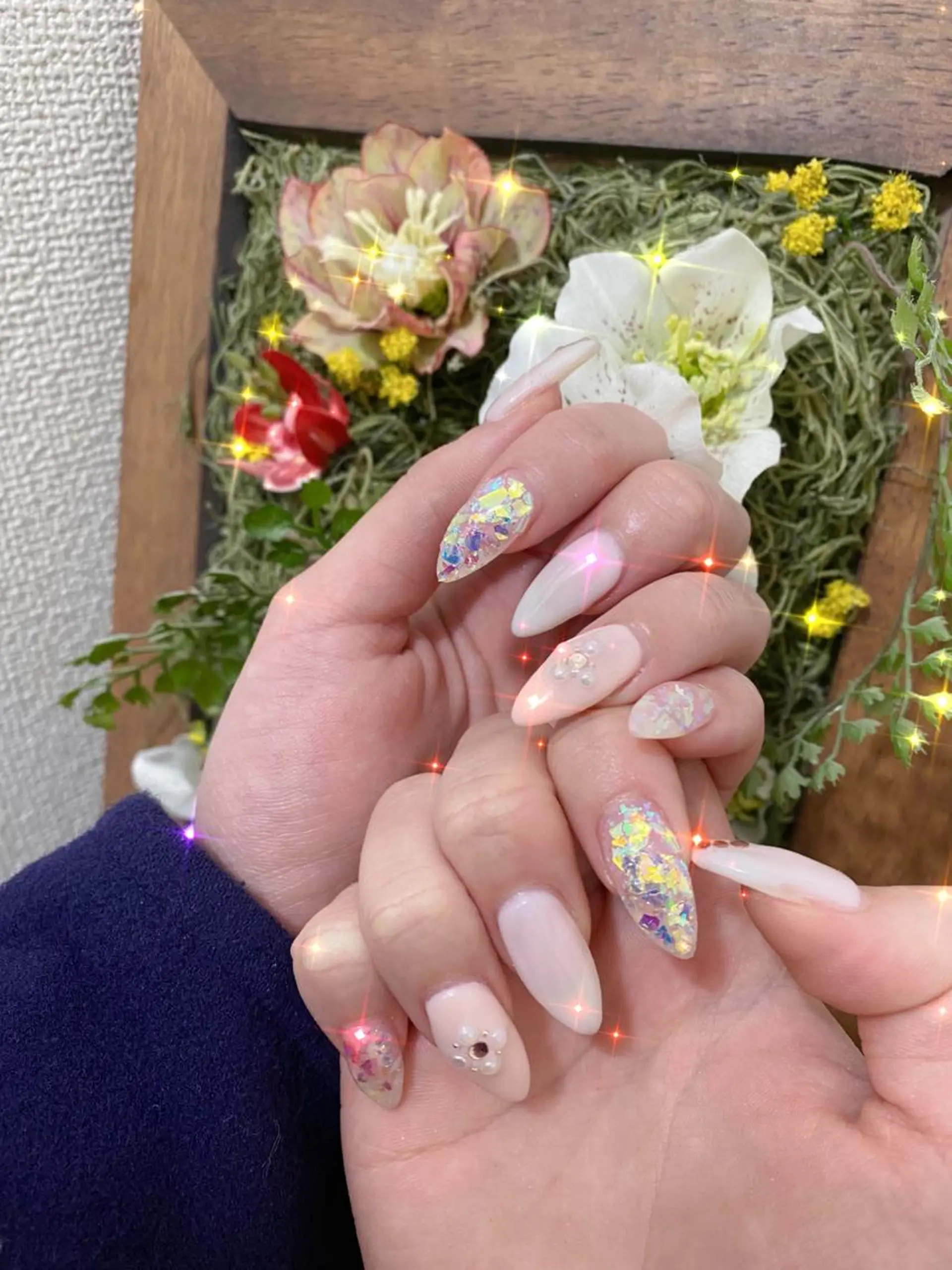 ネイル salon Ange 五反田店所属・アンジュ Sumiのネイルデザイン