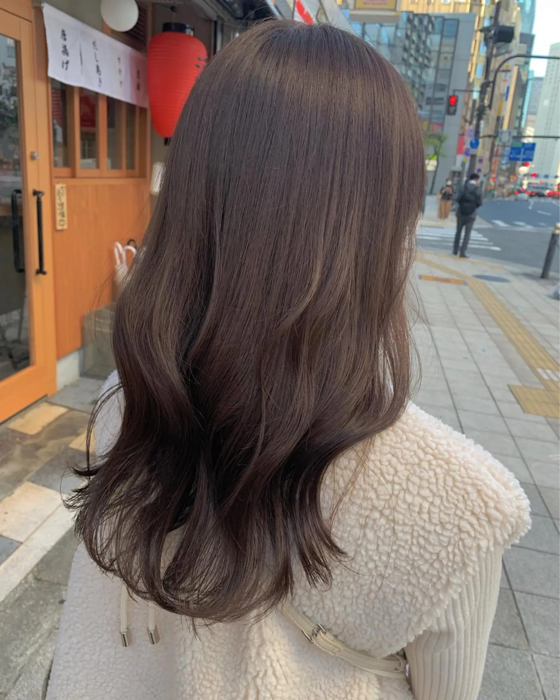 カラー 透明感カラー 門野 優羽のヘアスタイル