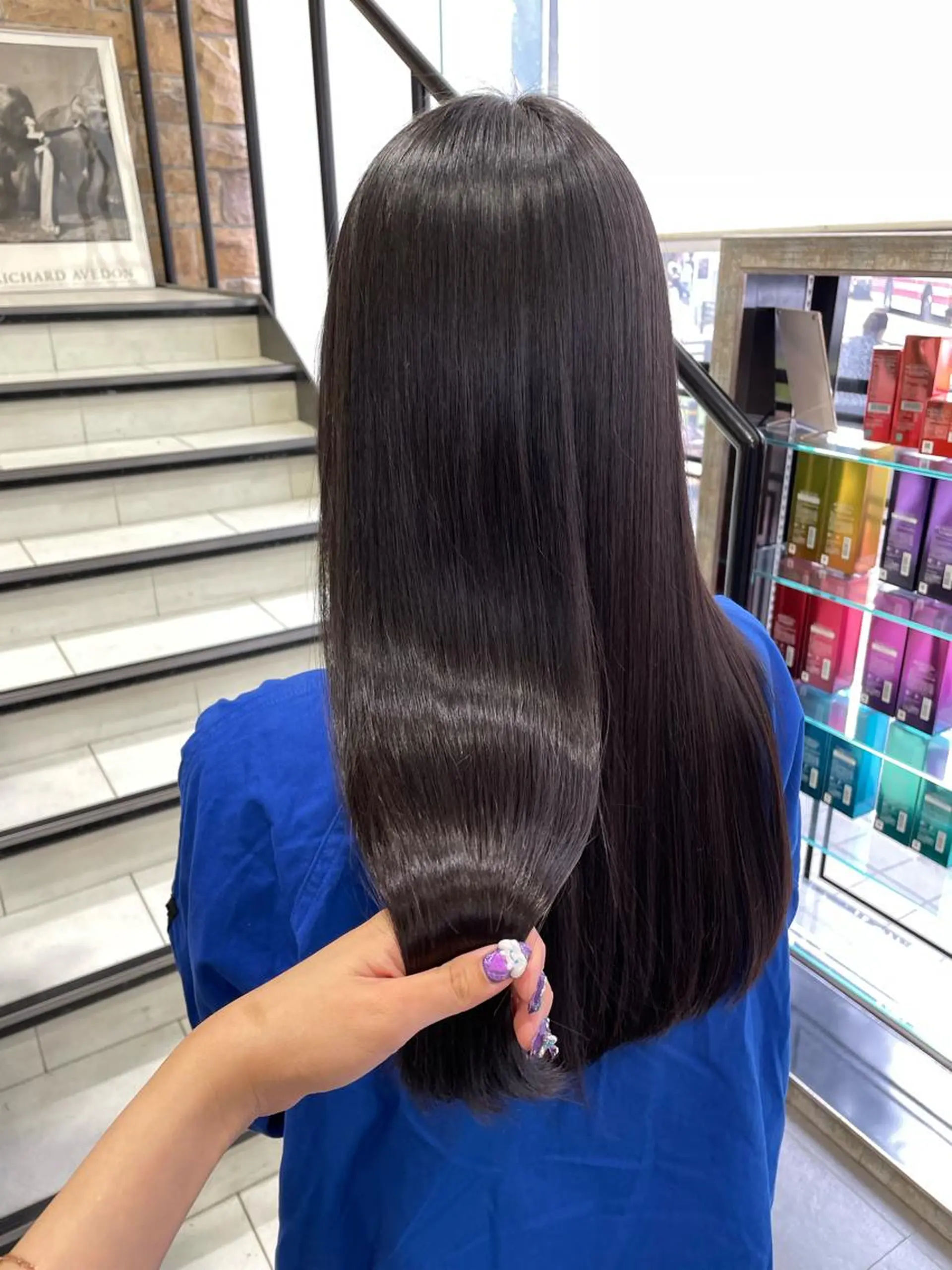 ロング トリートメント ZEST kalon RINAのヘアスタイル