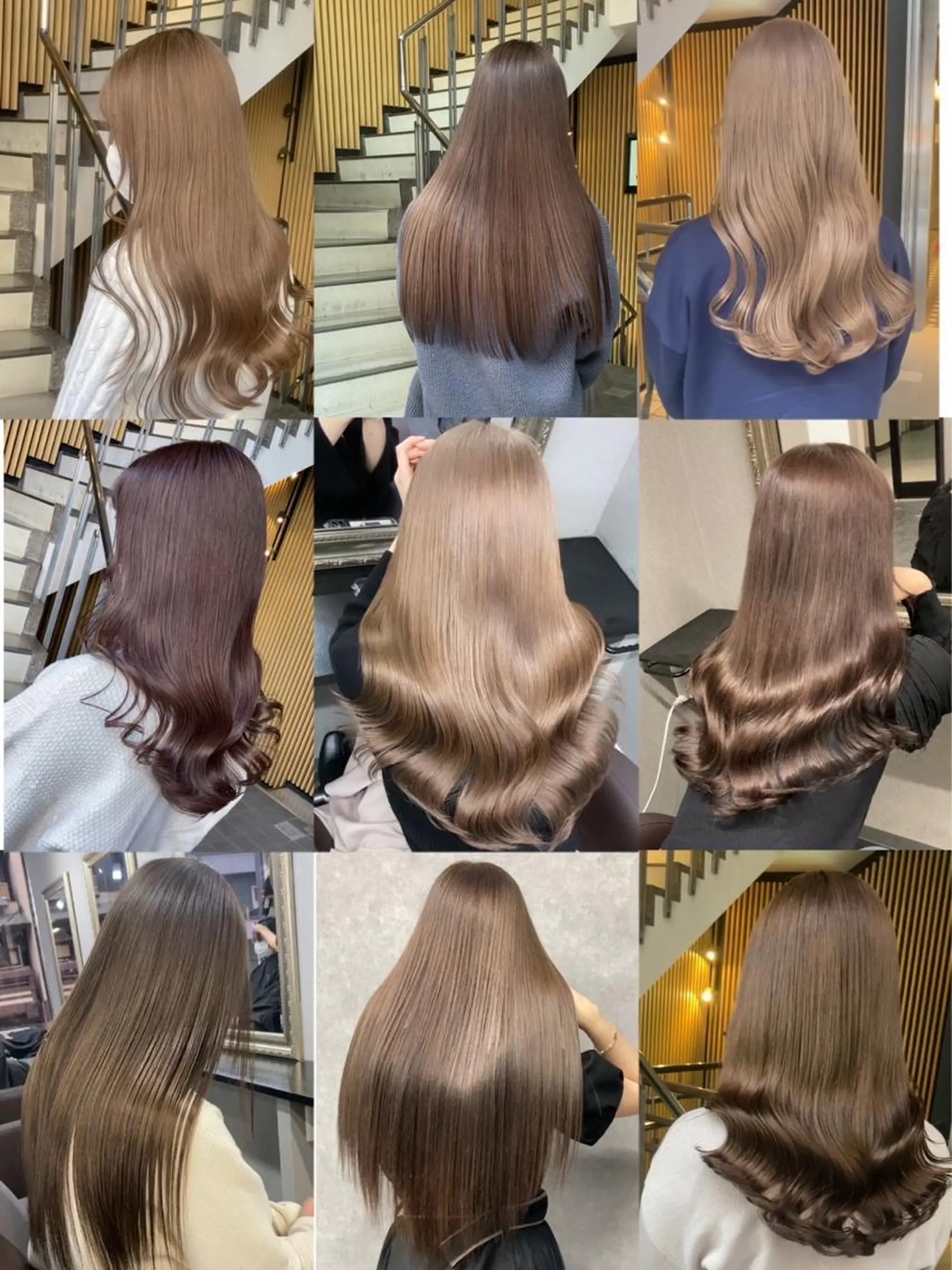 ミディアム カラー ヘアカラー Selenehair 三条本店のヘアスタイル