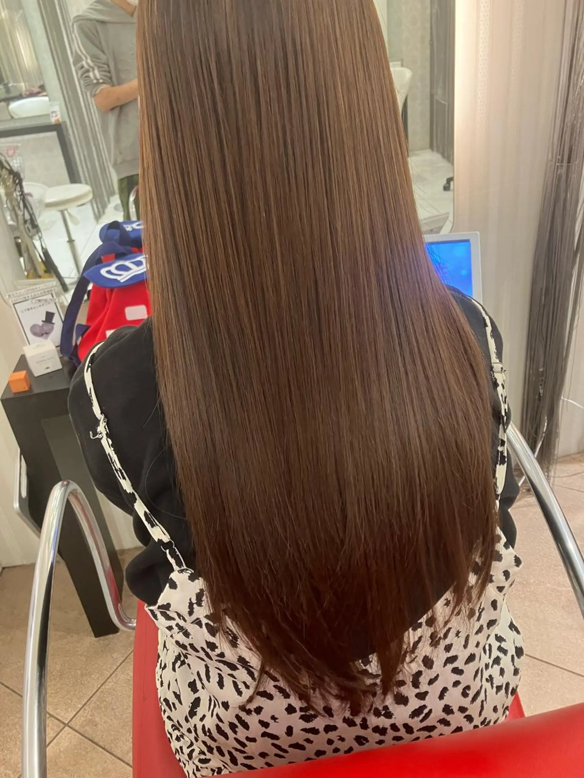 ミディアム カラー カット トリートメント 美髪職人✨　田邉 颯梧✨のヘアスタイル