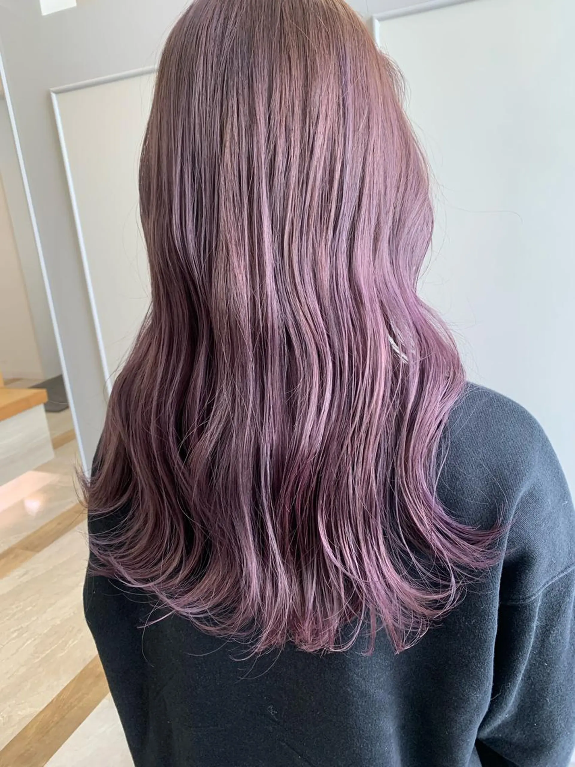 ロング ヘアカラー フリーランス　美容師 cayocoのヘアスタイル