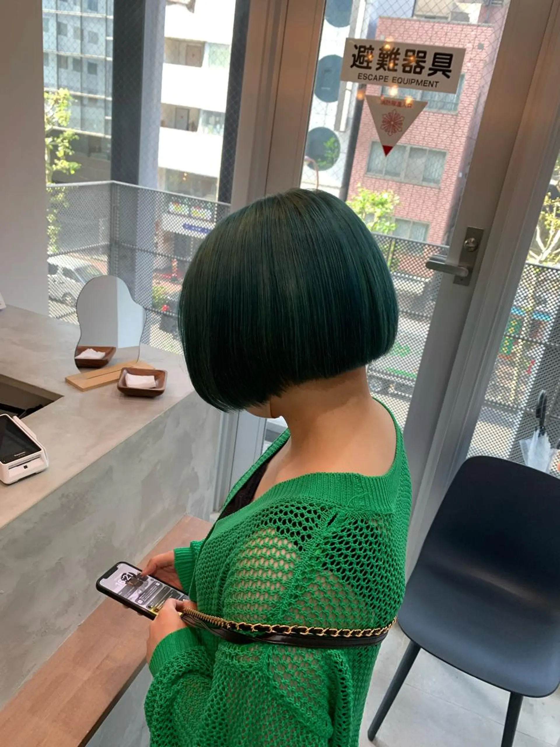 ショート カット ヘアカラー トリートメント little 小濱彰太のヘアスタイル