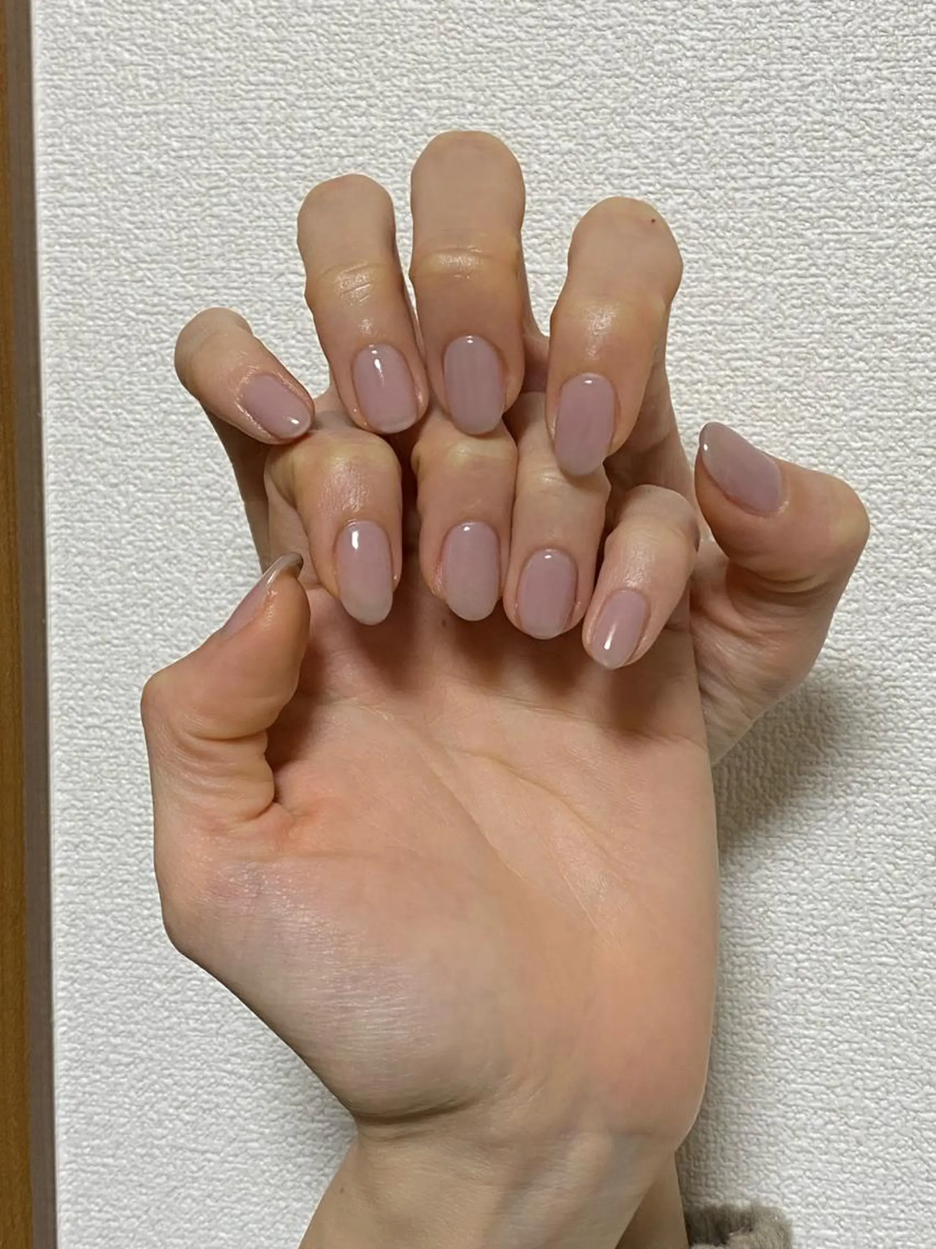 ネイル ワンカラーネイル ハンドネイル 自宅サロン FeelFreeのネイルデザイン