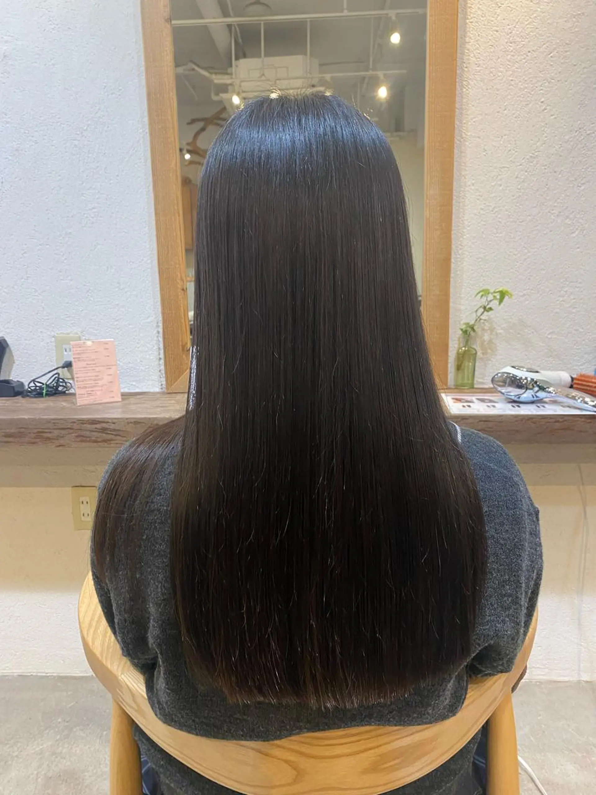 ロング 髪質改善 ロング トリートメント カット cassette.所属・名古屋カットモデル Ayanoのヘアスタイル