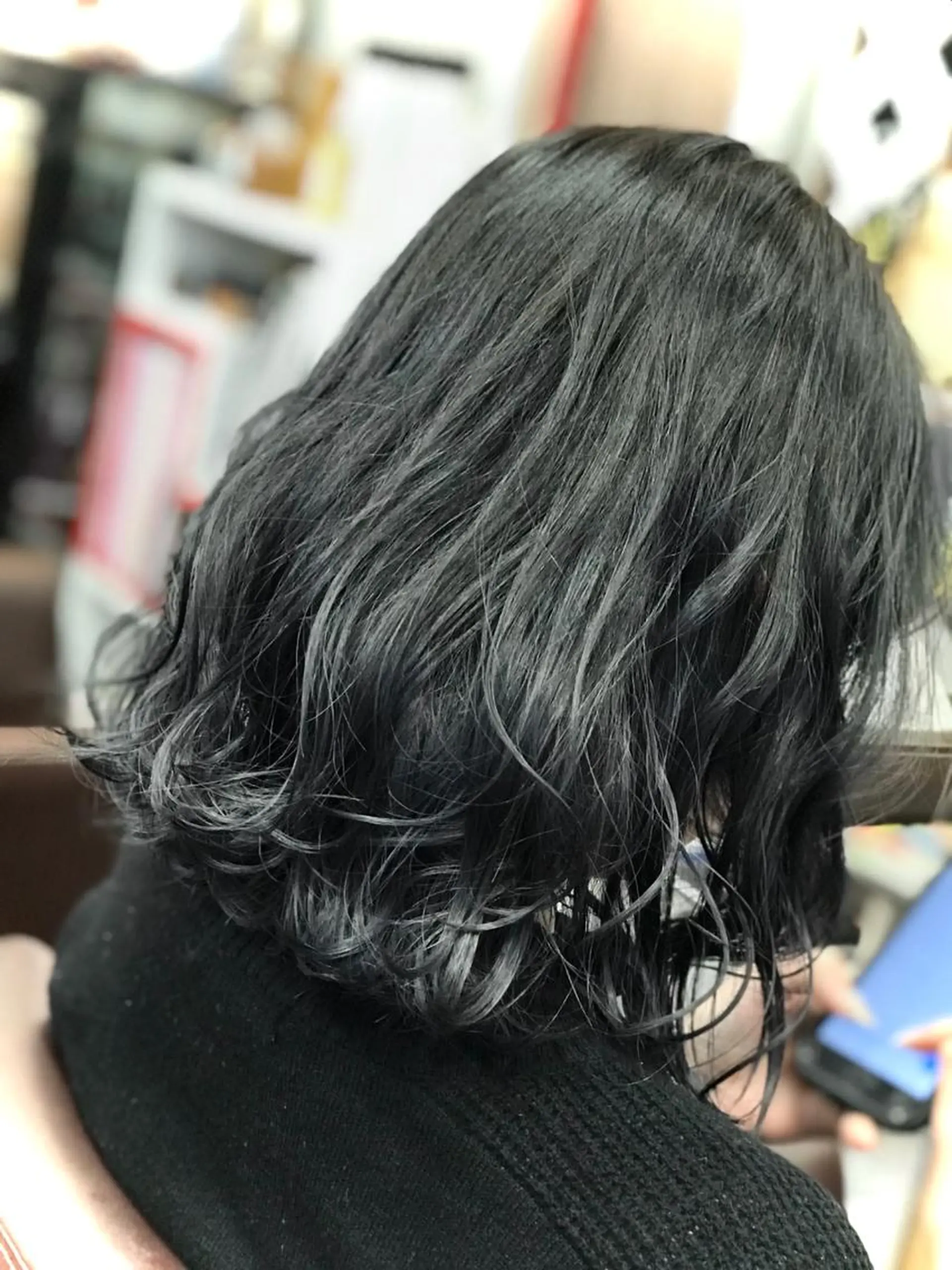 ミディアム カラー 髪質改善×艶カラー ANDIAMO 楓のヘアスタイル