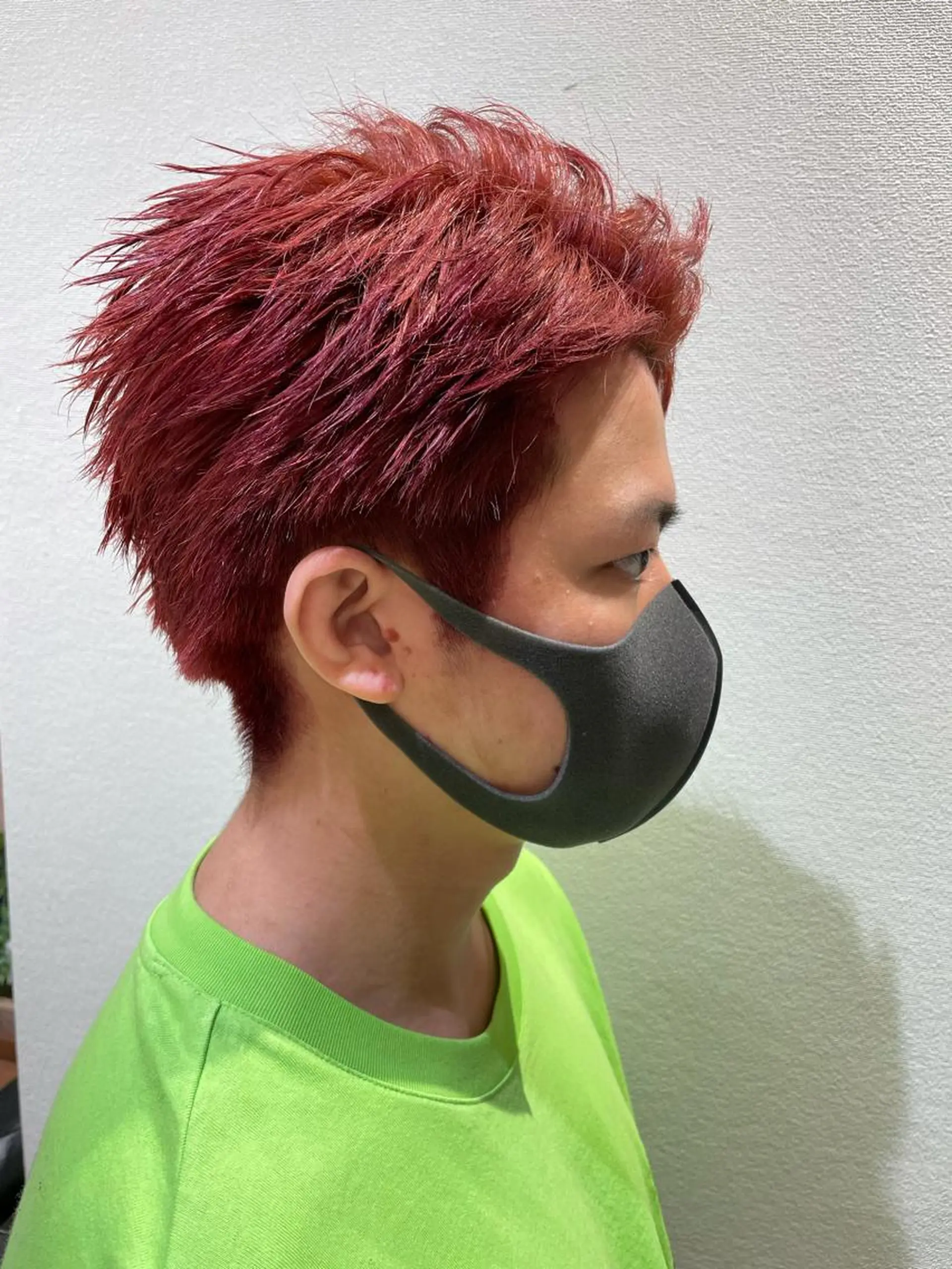 ショート カラー tint by alo bleach 大阪梅田【ティントバイアロブリーチ】所属・✨武内凌太✨ カットモデル募集のヘアスタイル