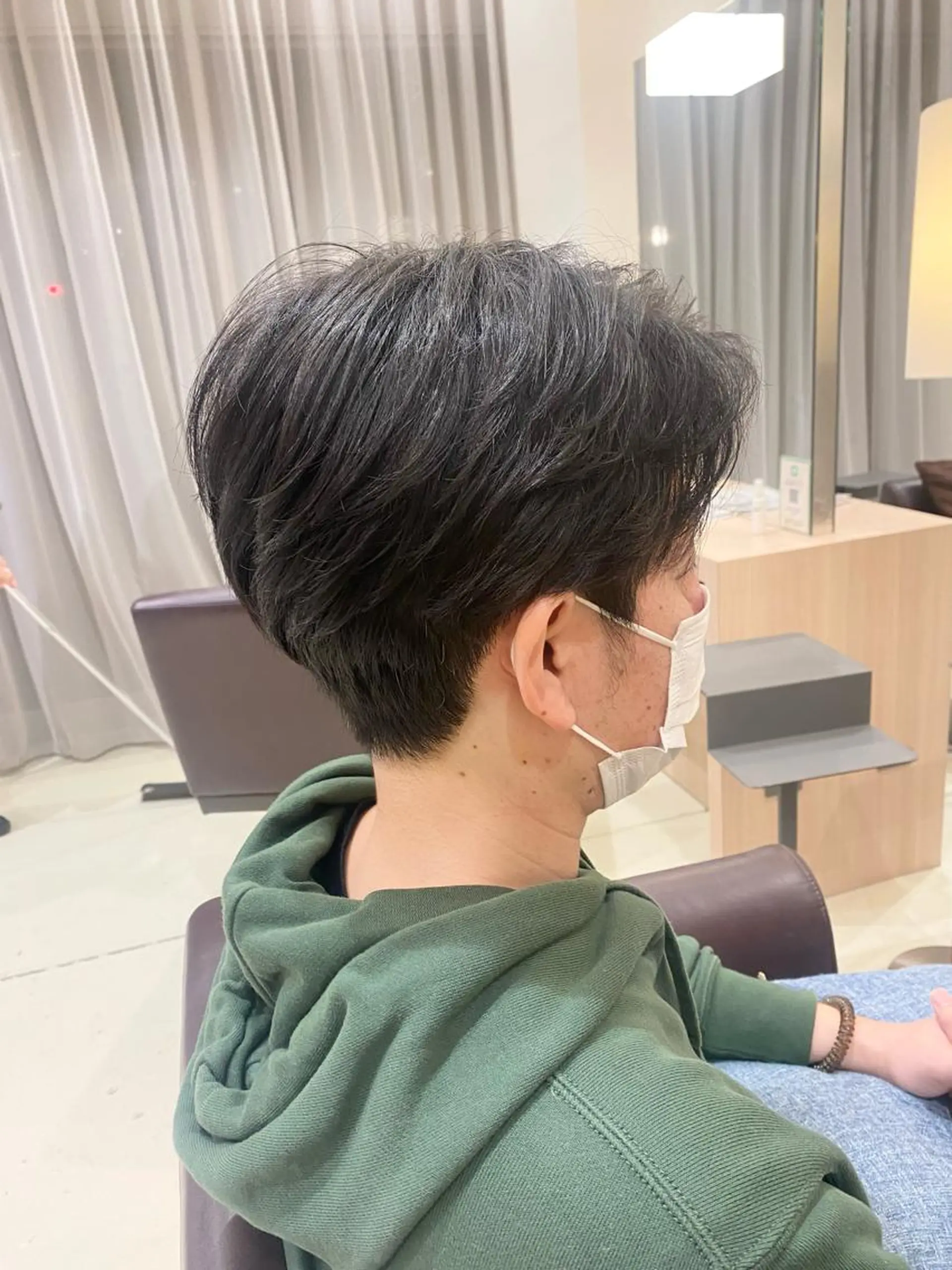 メンズ メンズパーマ みやび🫧髪質改善 🫧透明感カラー🫧のヘアスタイル