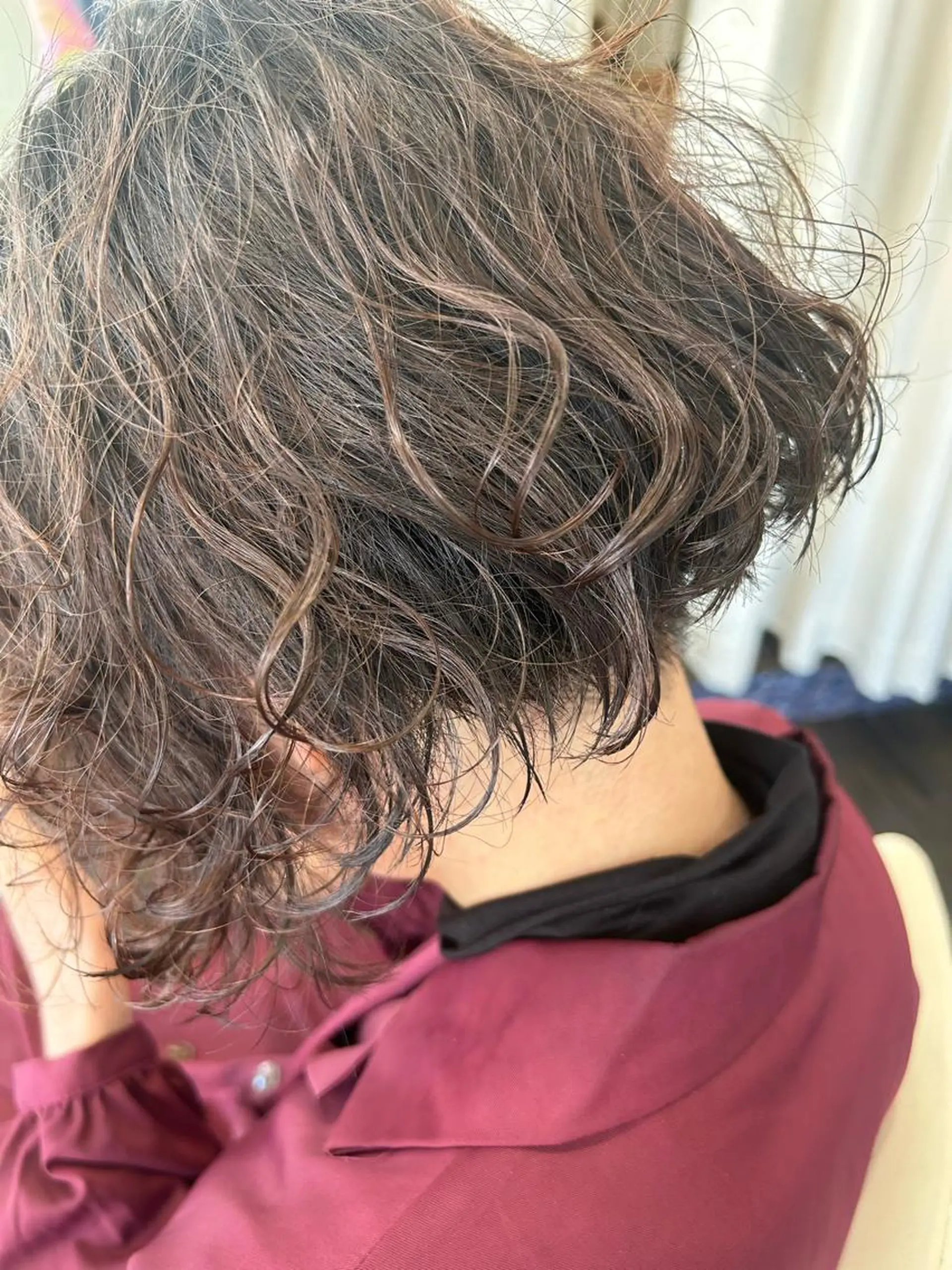 ミディアム パーマ DiMPlE  ディンプル所属・🌸スタイリスト 山浦美恵のヘアスタイル