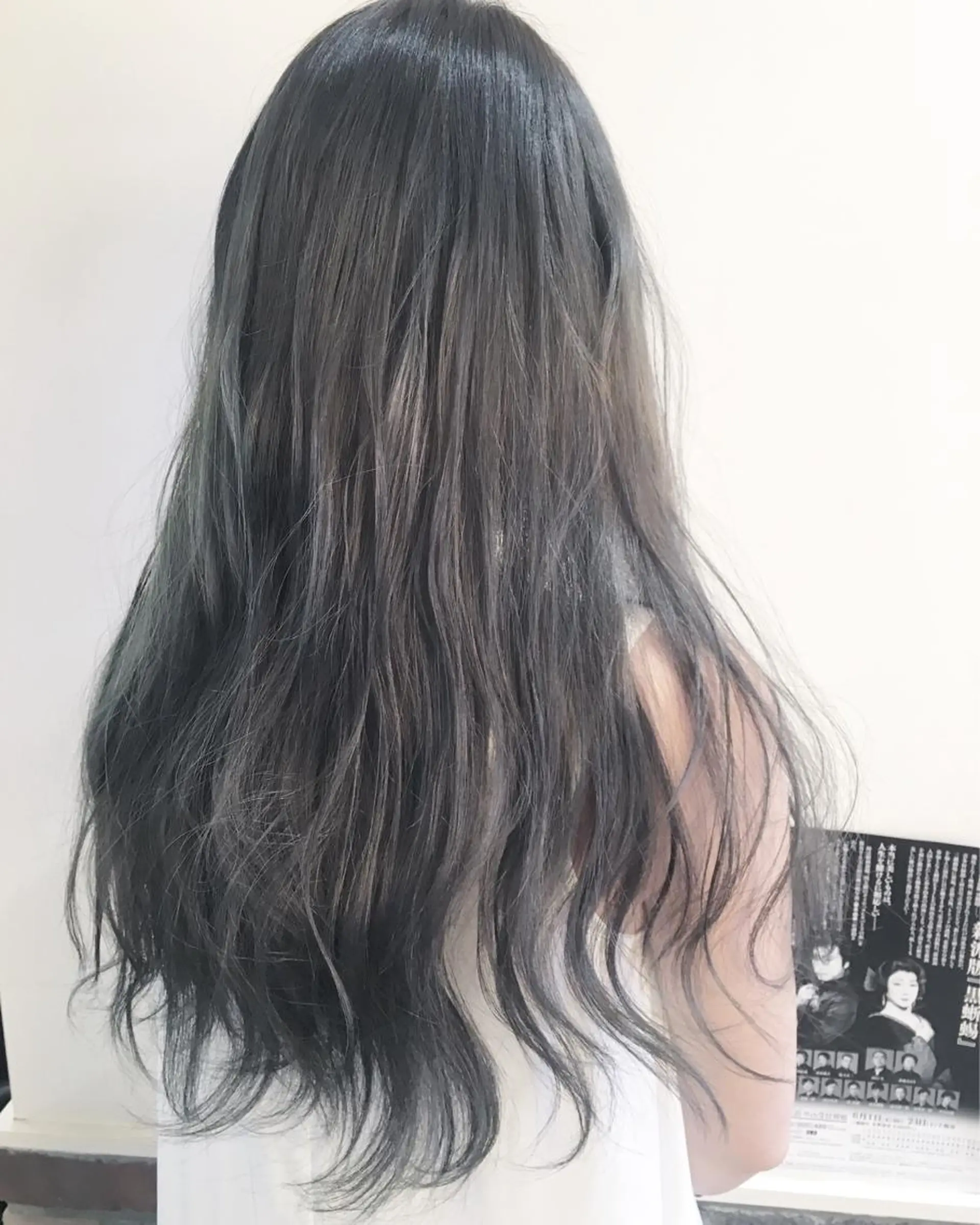 ロング カラー パーマ ヘアアレンジ メンズ メンズブリーチ ブリーチ グレージュ 福元友梨 ディレクター✂️のヘアスタイル