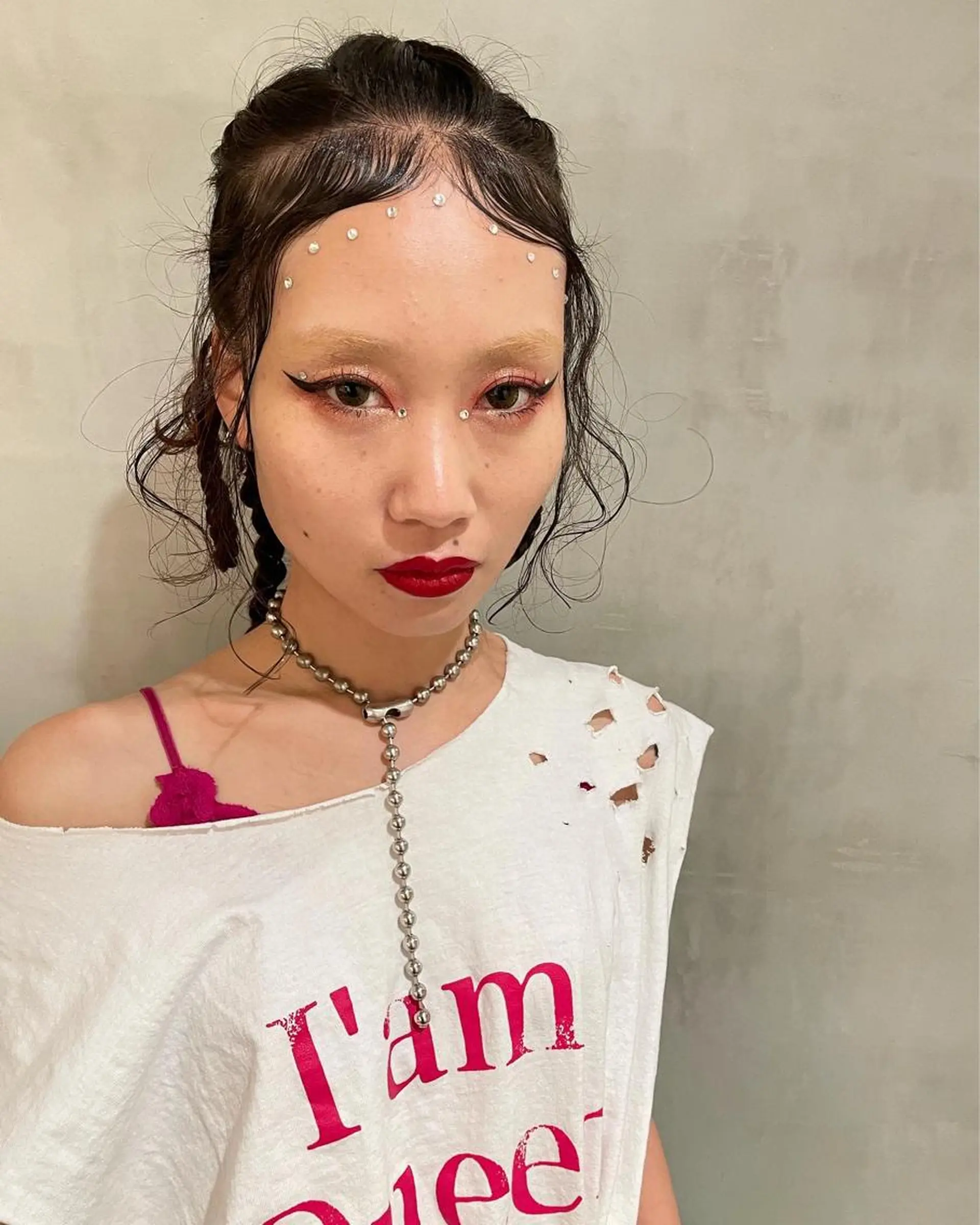 ロング ヘアアレンジ 優 作のヘアスタイル