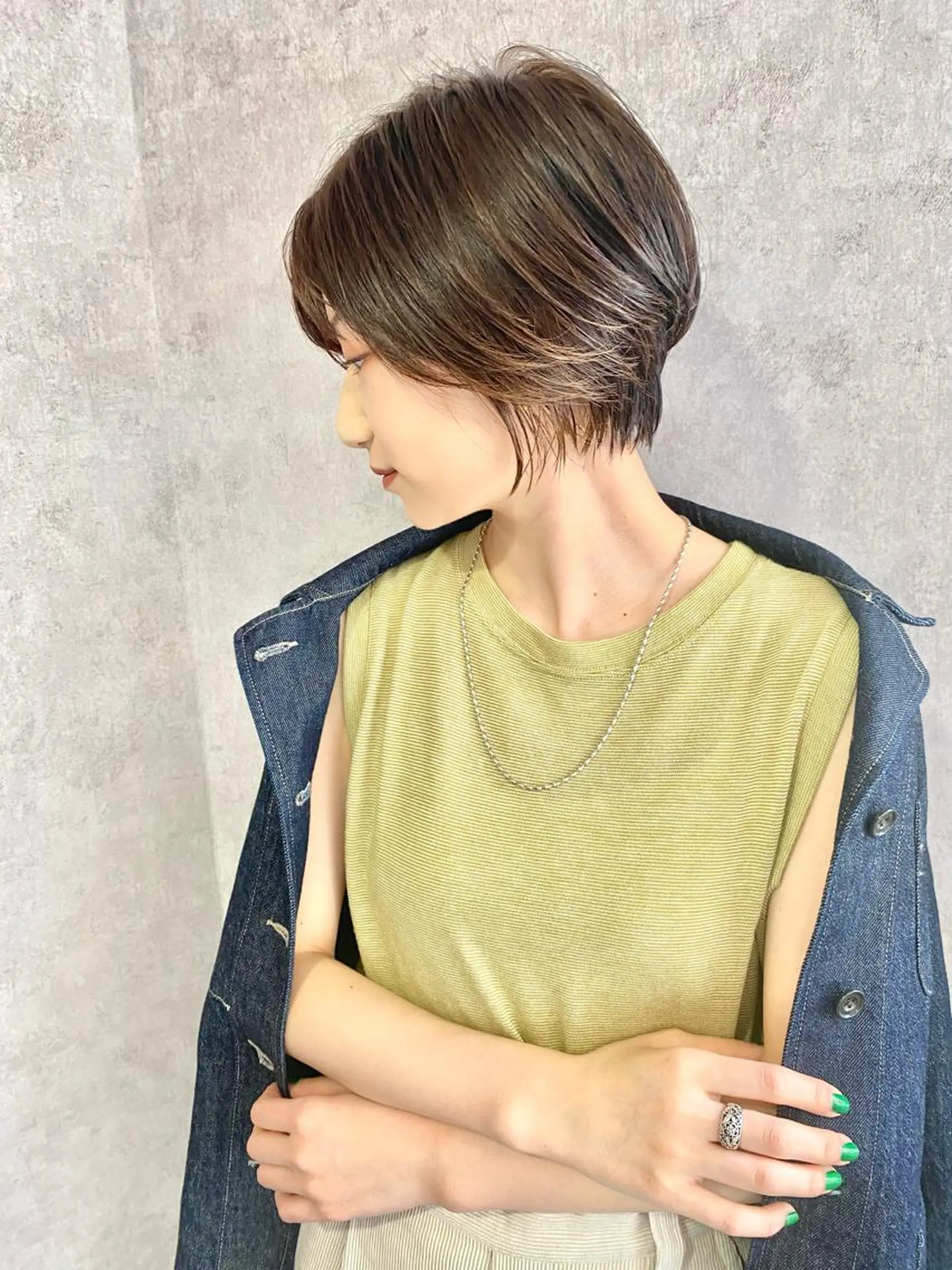 ショート 丸みショート くせ毛 ショートヘア カット 山崎 雄太のヘアスタイル