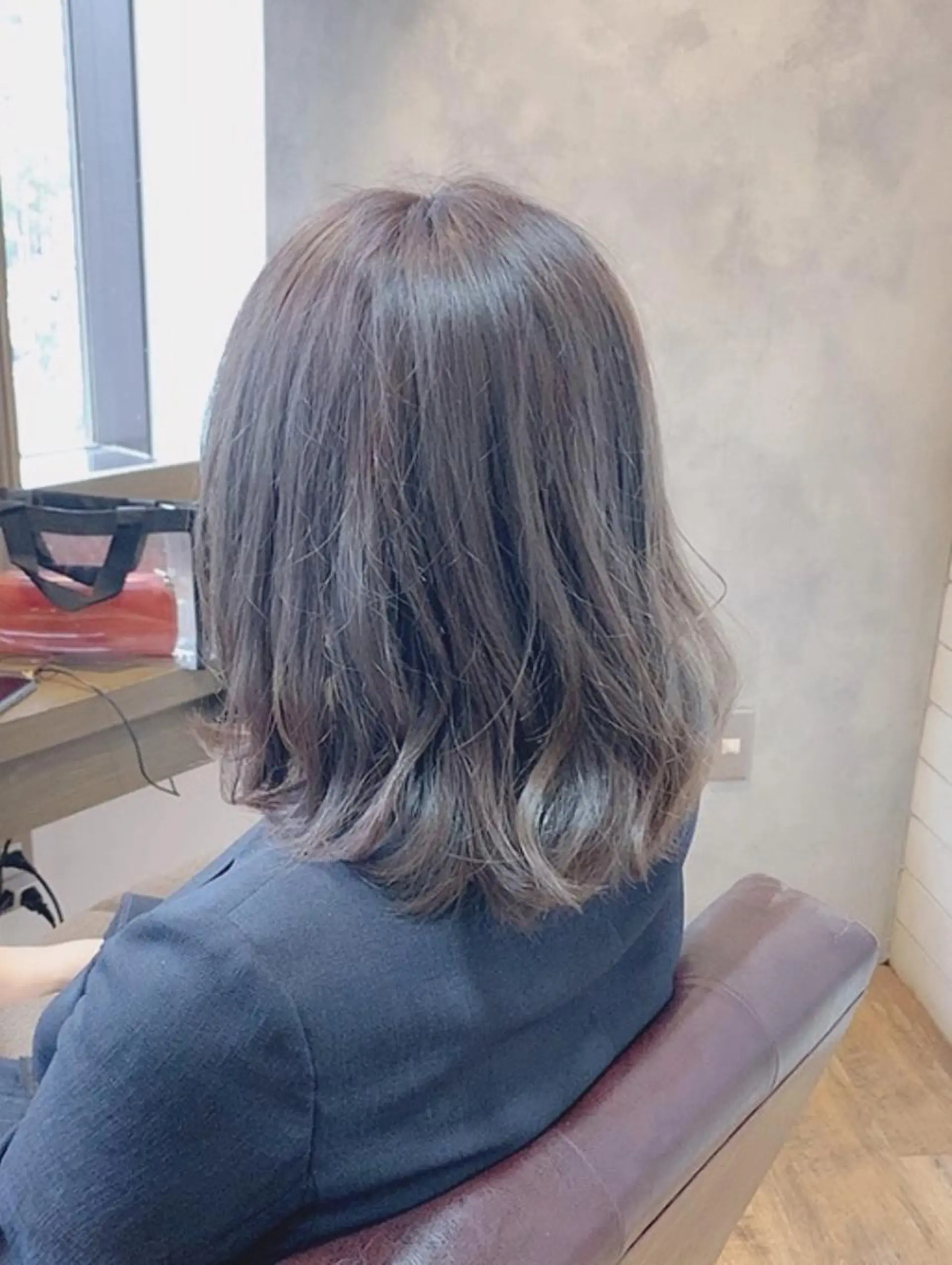 ミディアム カラー ✨️美髪矯正×似合わ せ艶カラー✨藤田透のヘアスタイル