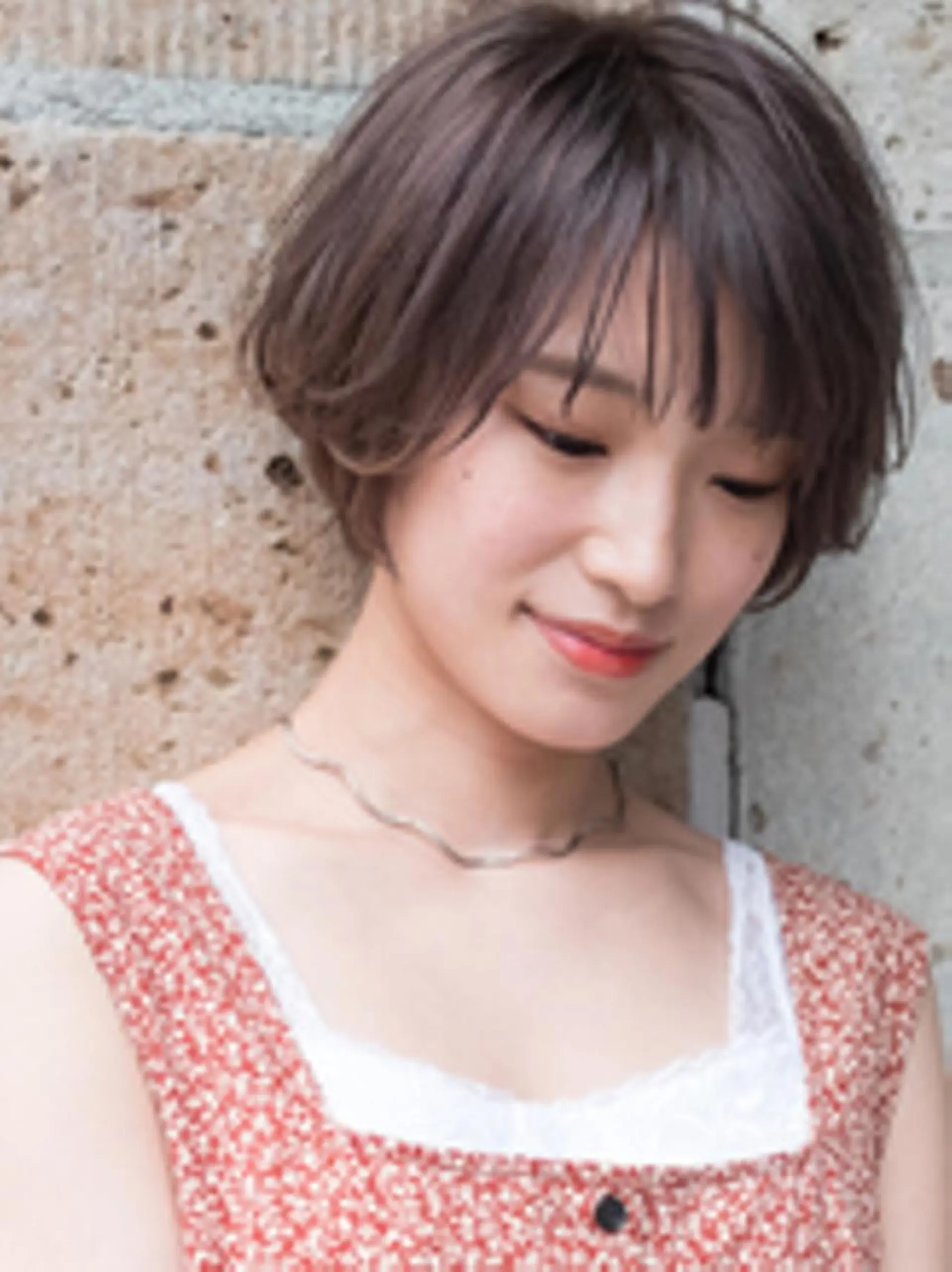 ショート ラベンダーベージュ ヘアカラー SiLO 【シロ】のヘアスタイル