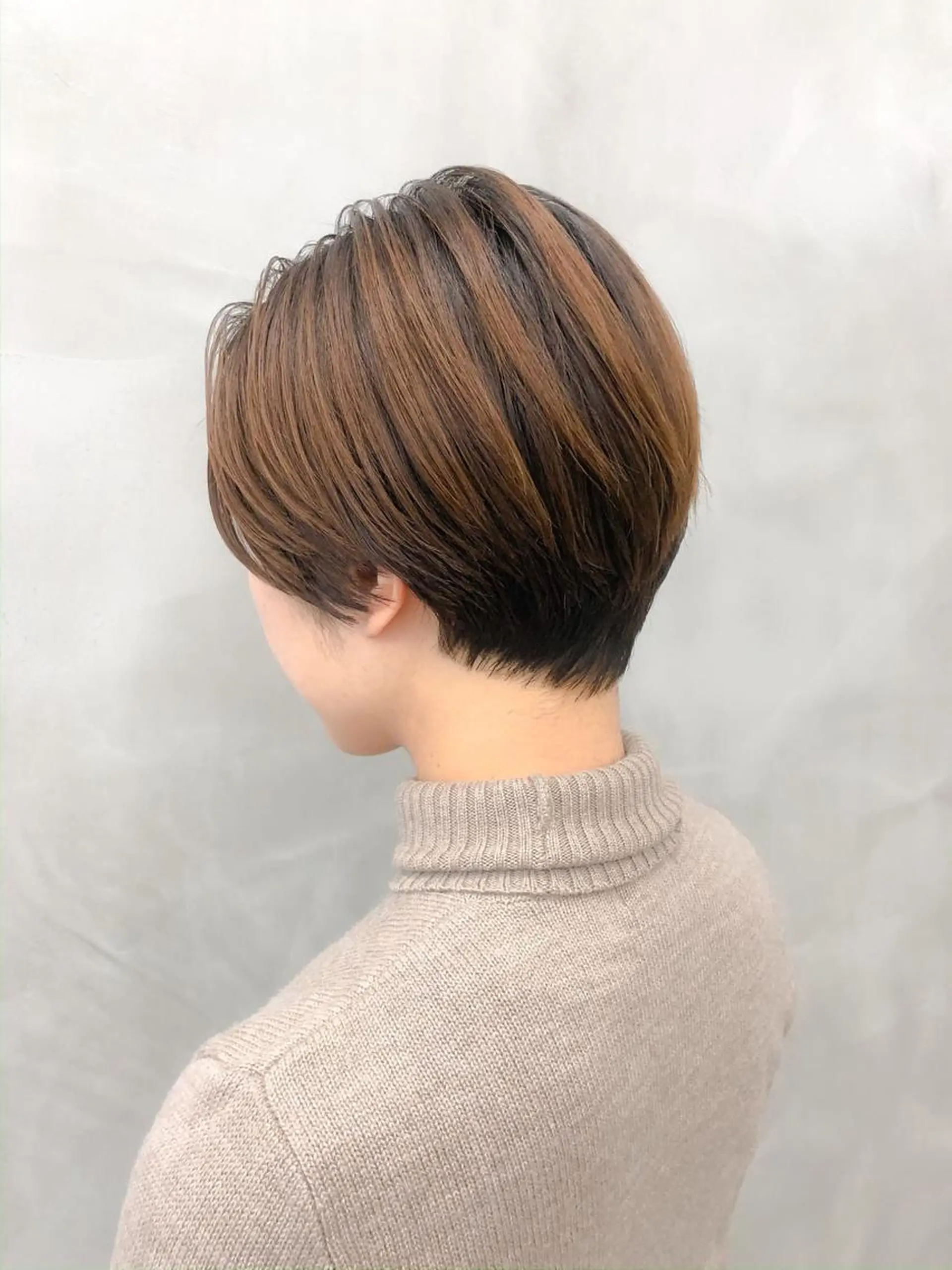 ショート ハンサムショート ショートヘア カット ヘアカラー トリートメント ショート・ボブ 徳竹淳一のヘアスタイル
