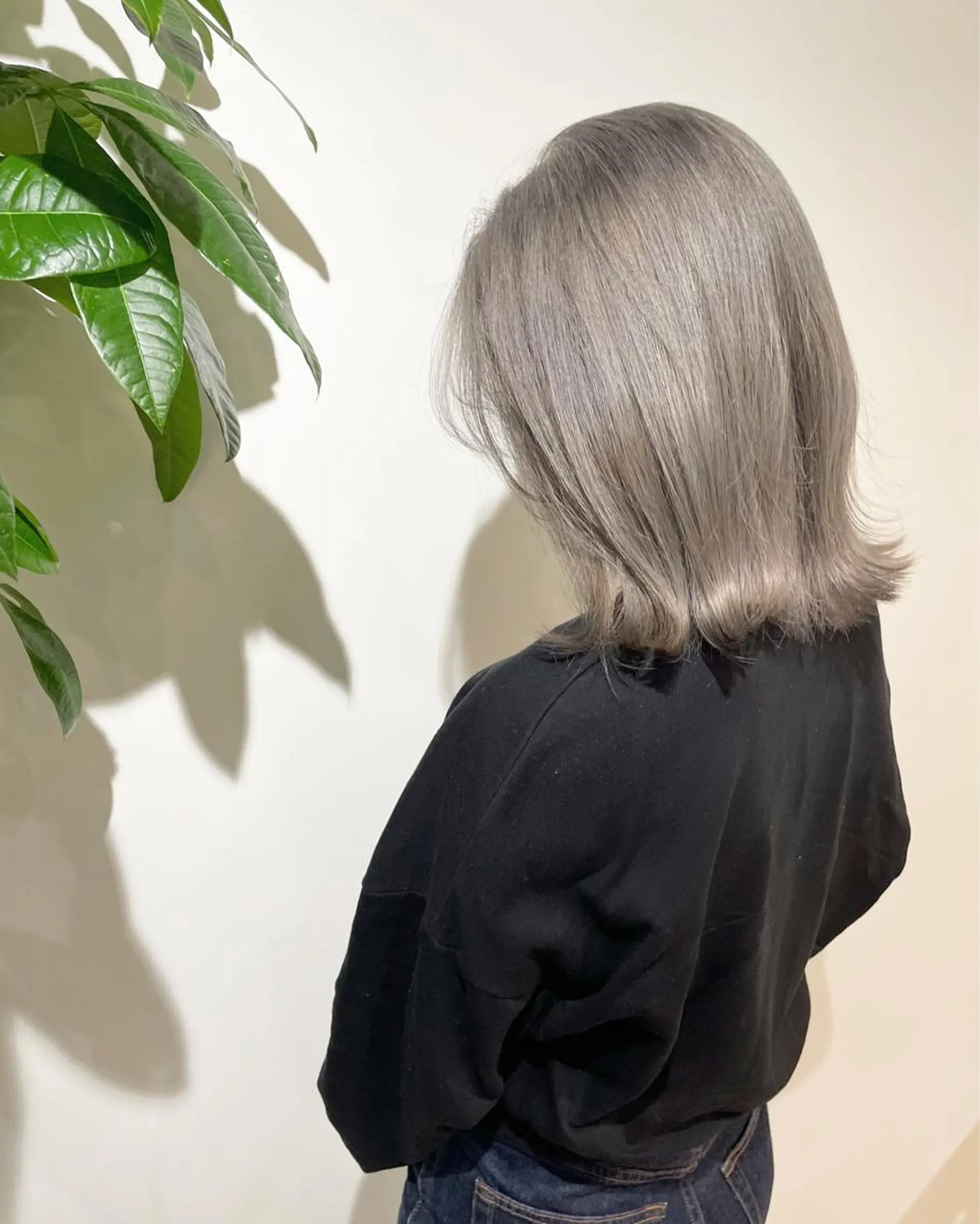 ミディアム アッシュ ヘアカラー LA.MIU★ Mayuのヘアスタイル