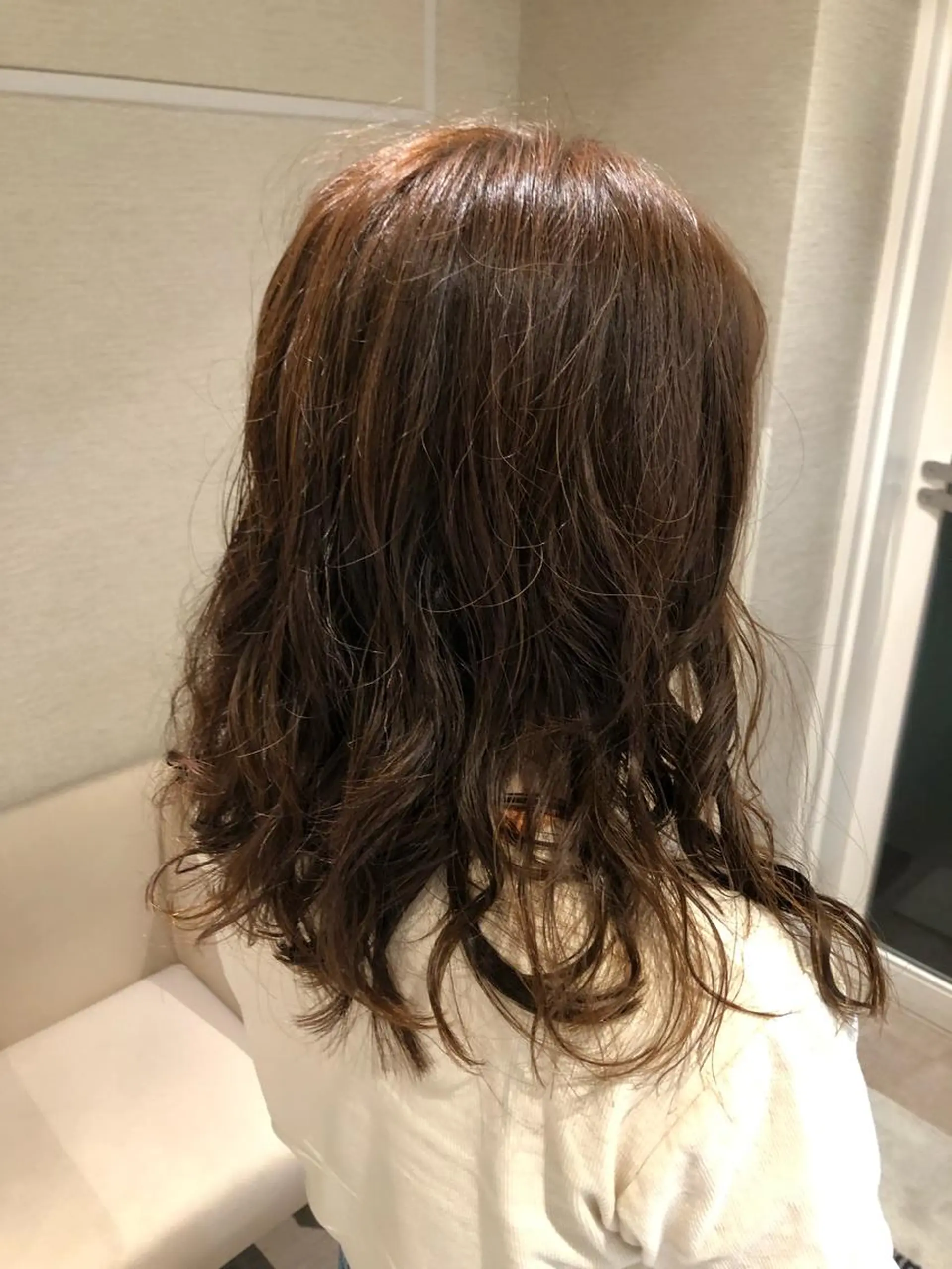 セミロング パーマ セミロングパーマ dogstar小林諒 レイヤー/パーマのヘアスタイル