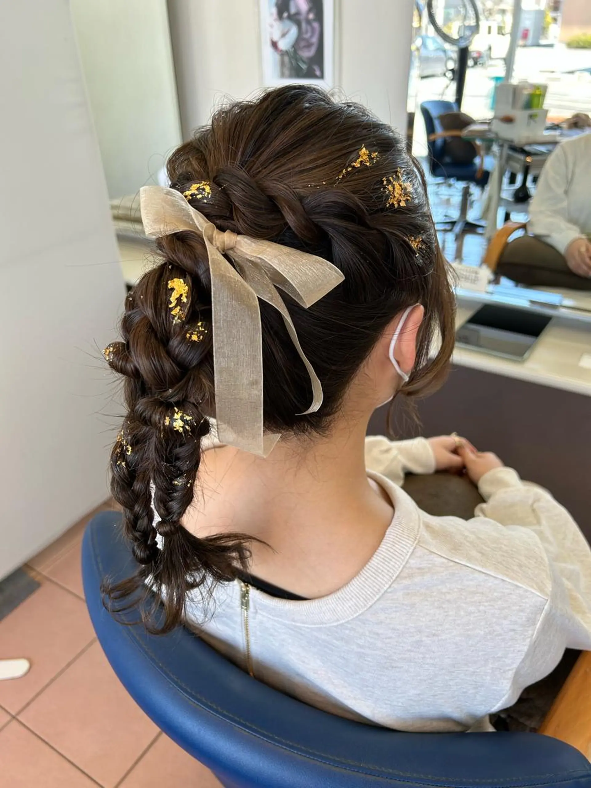 ヘアアレンジ 結婚式・ブライダル hair salon siro所属・小澤 志穂のヘアスタイル