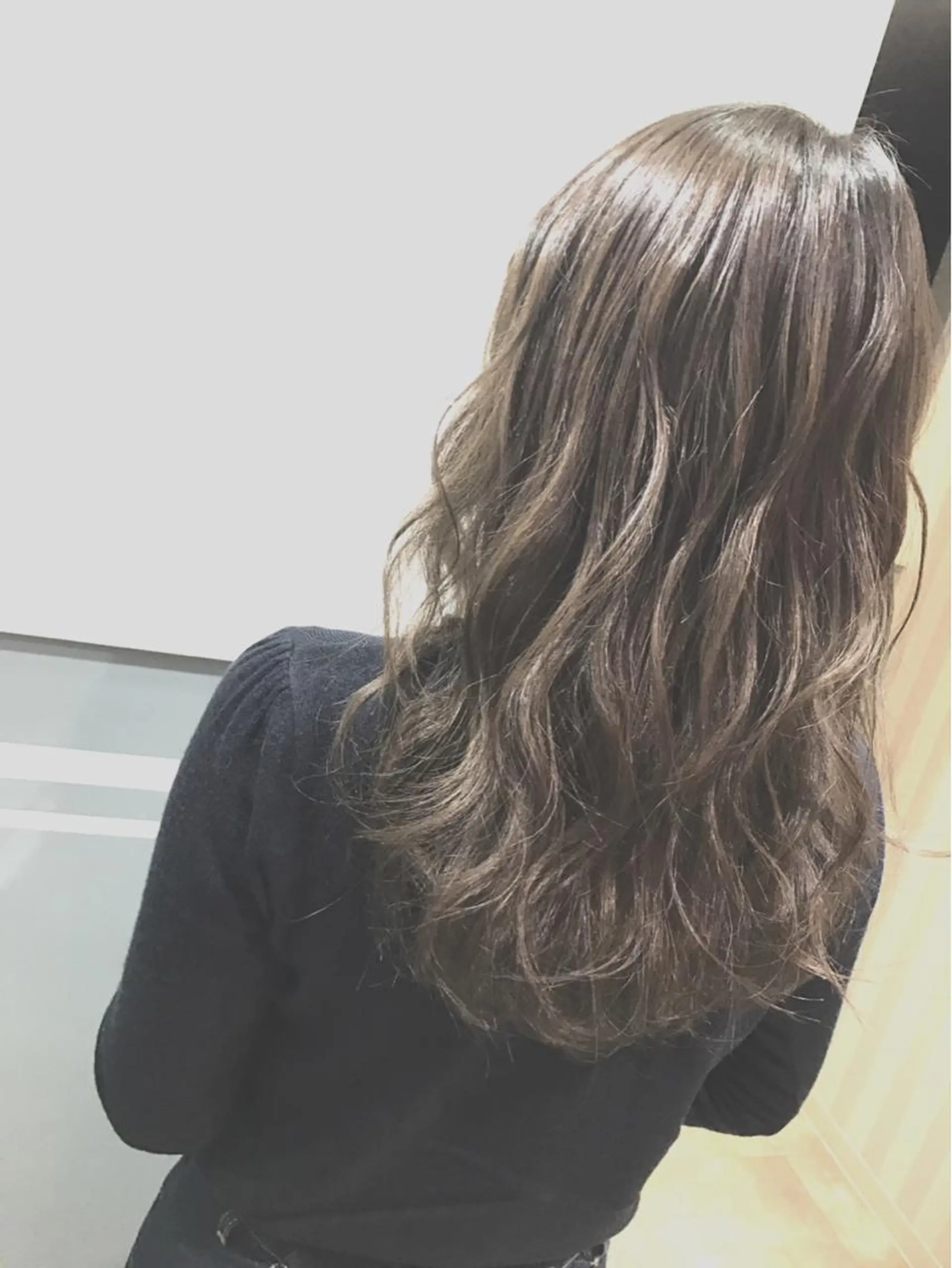 ロング カラー ヤマナカ エリカのヘアスタイル