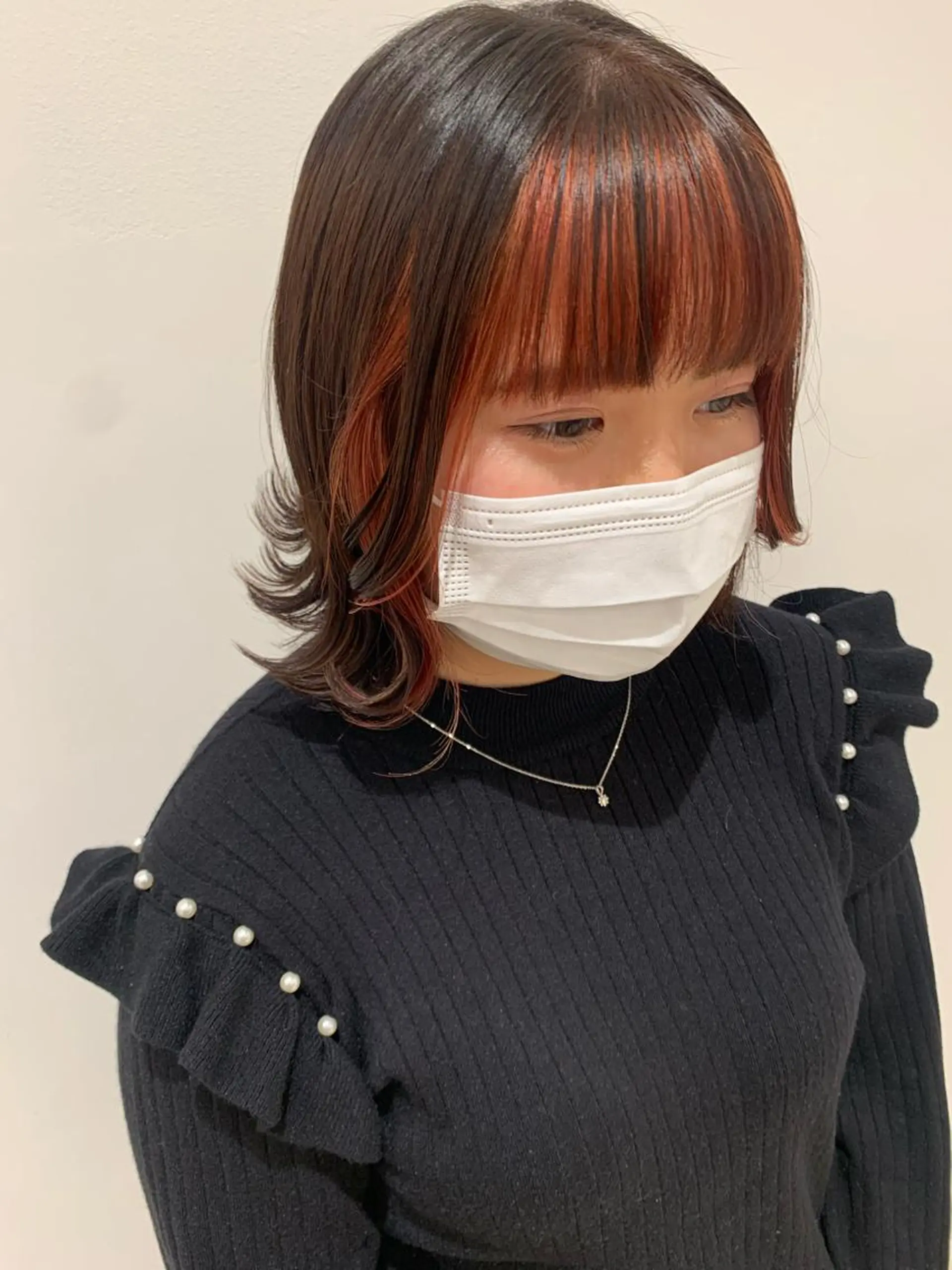 ショート ミストバング 🍒パーマ / ボブ🍒RINAのヘアスタイル