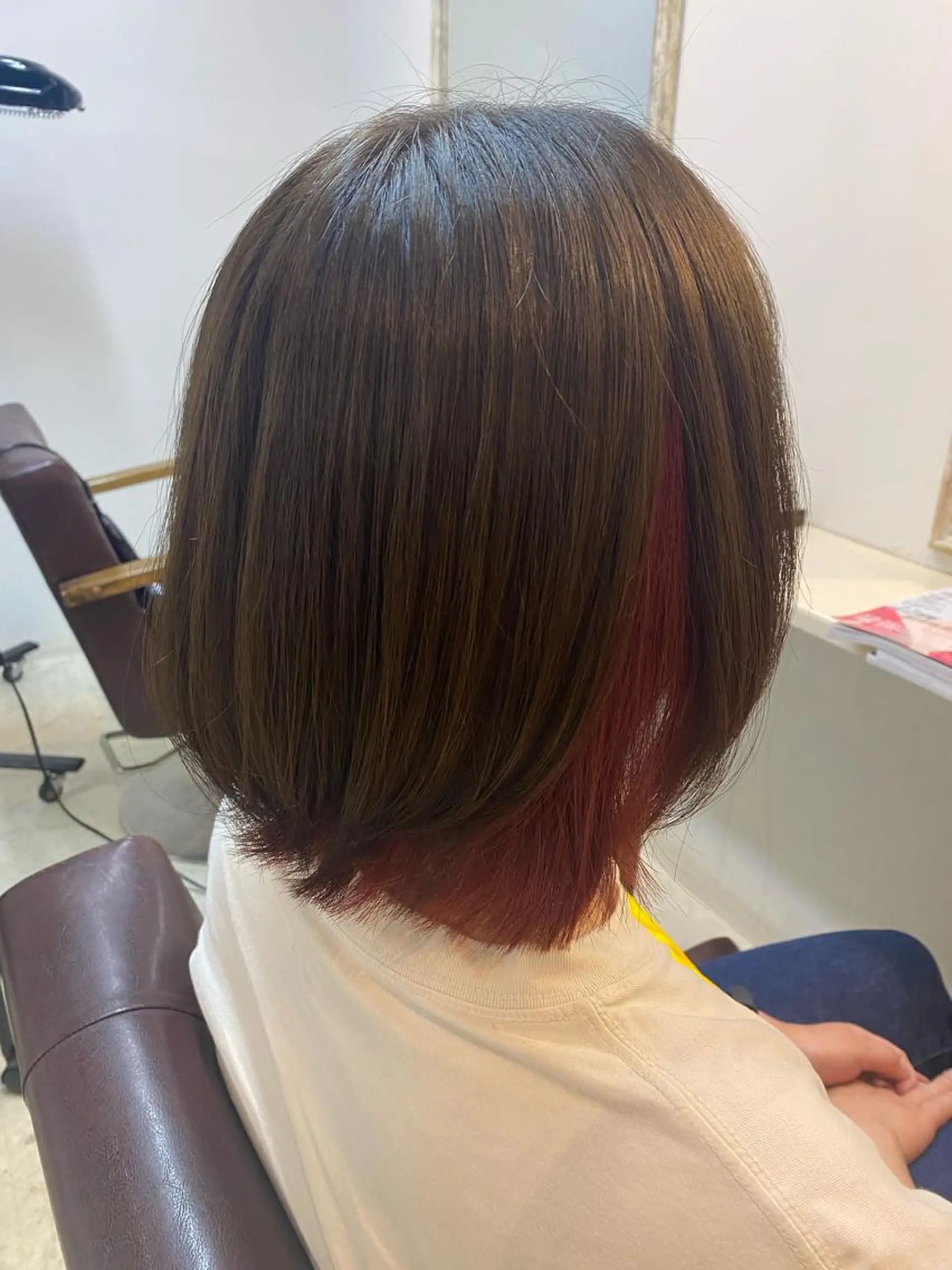 ショート カラー ピンクカラー 髪質改善 カット ヘアカラー miel hair 新宿店 【ミエル ヘアー】所属・新宿西口から徒歩5分 石橋卓典のヘアスタイル