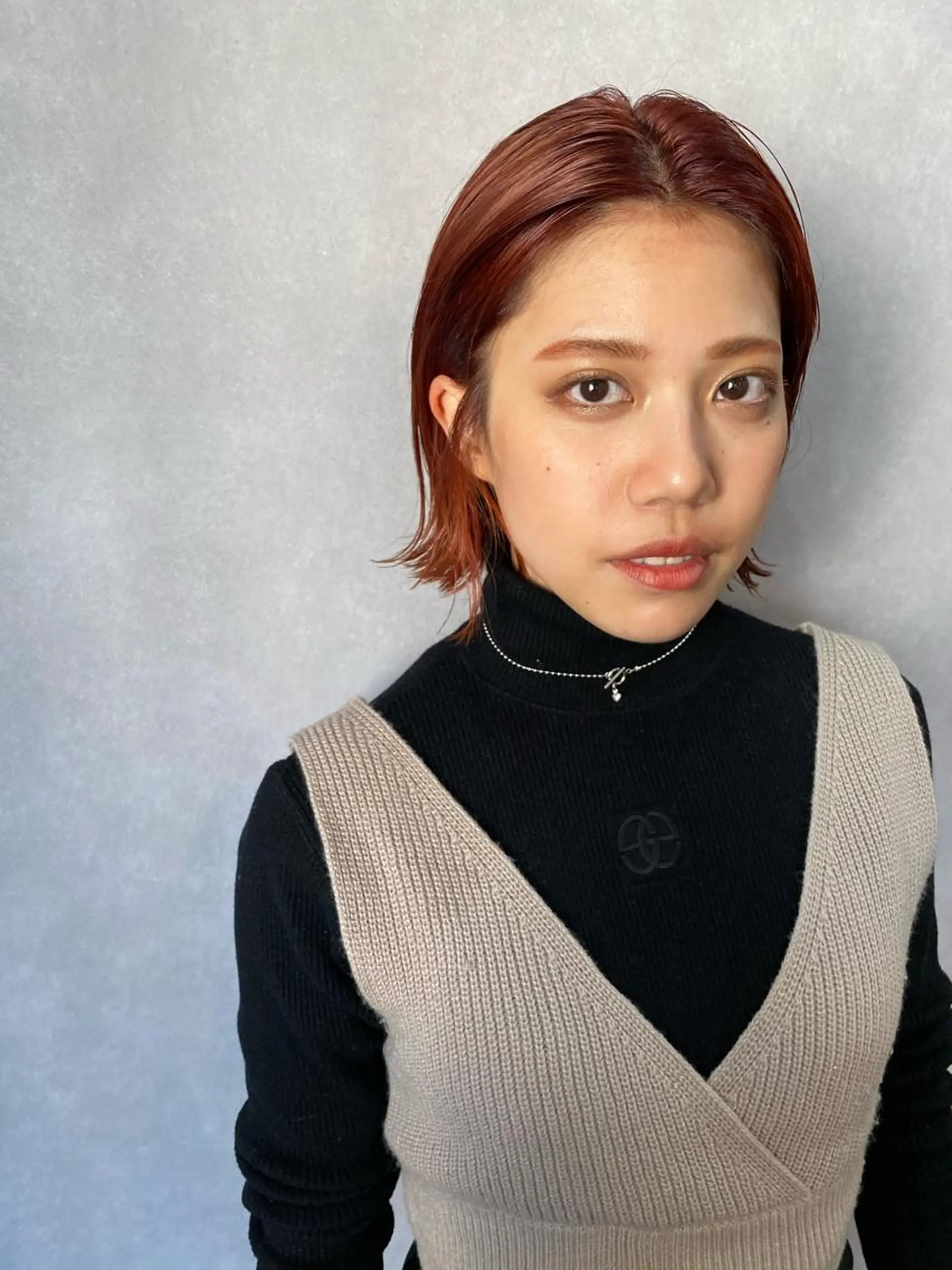 ショート ボブ ハイトーンカラー🍑 心斎橋のヘアスタイル