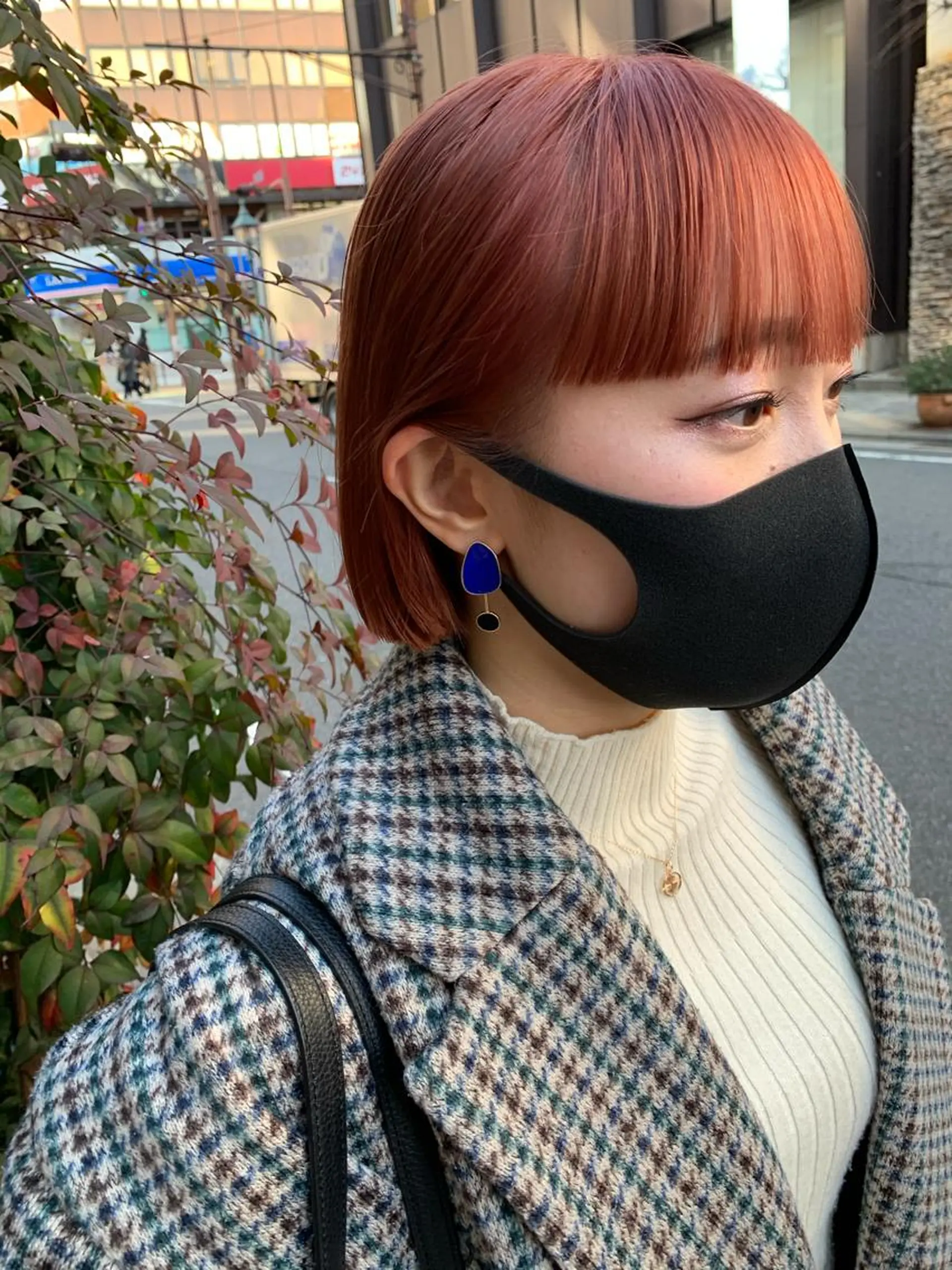 ショート ボブ カット ヘアカラー トリートメント 豊浦 翔太のヘアスタイル