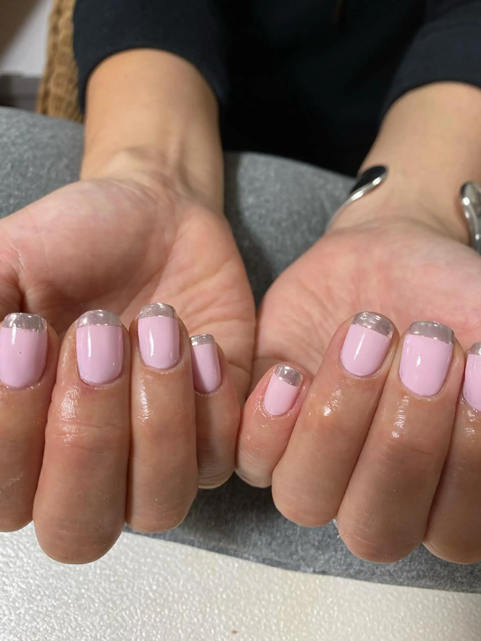 ネイル ミラーネイル wooone所属・wooone nail.rieのネイルデザイン