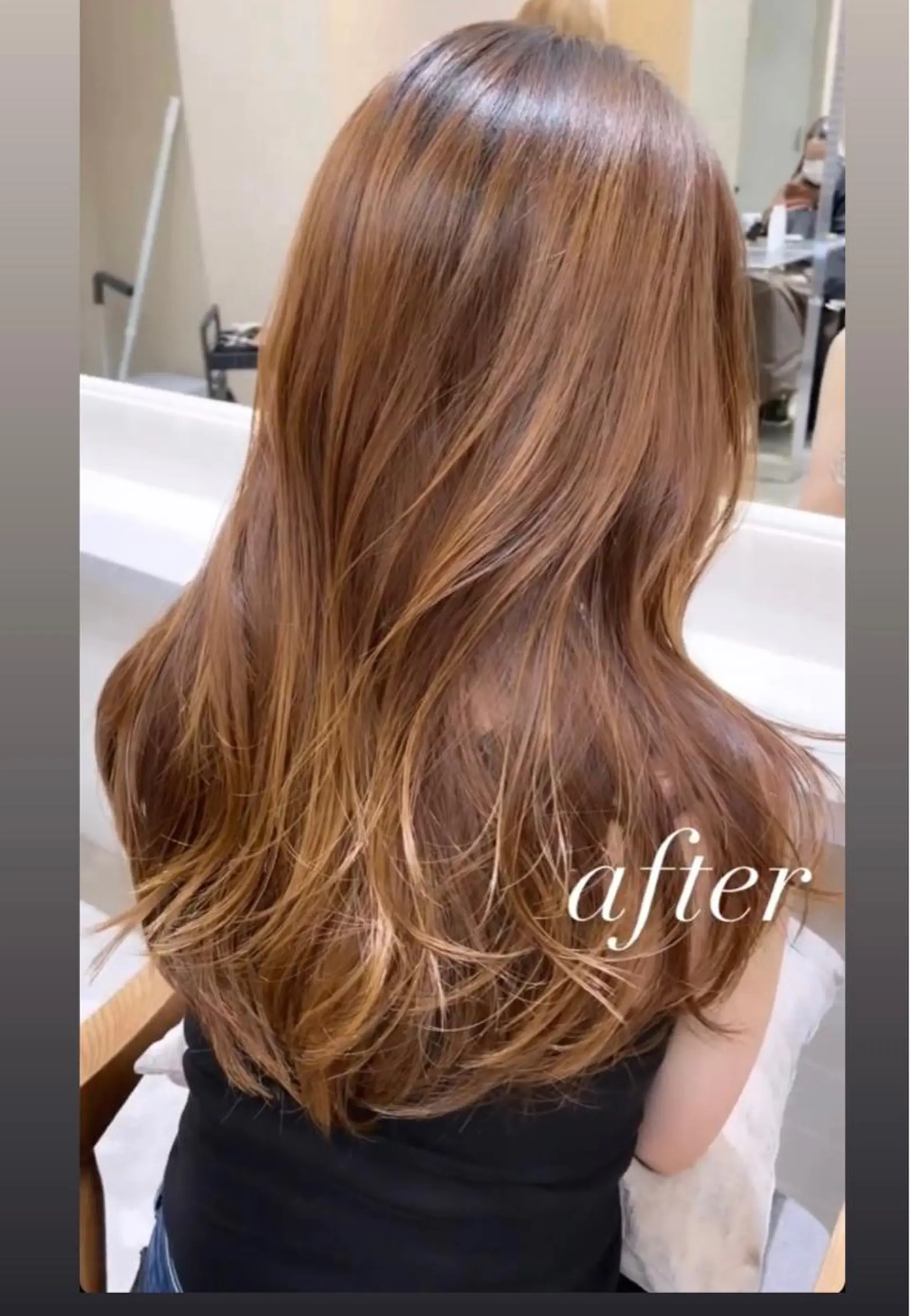 セミロング レイヤーカット Ess所属・YUKI / レイヤーカット🤍のヘアスタイル