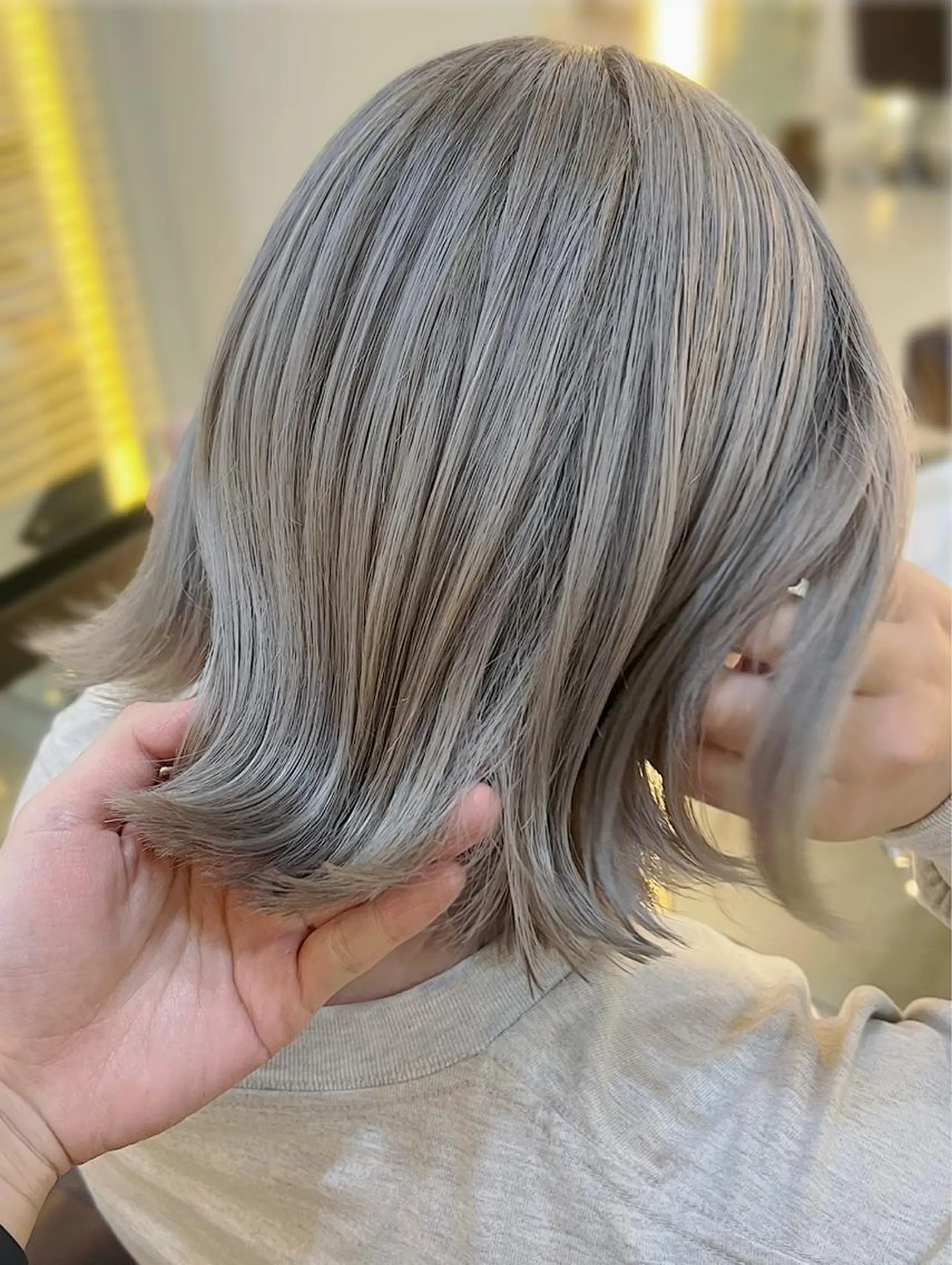 ミディアム カラー 🤍細矢 杏奈／ 韓国風ヘア🤍のヘアスタイル