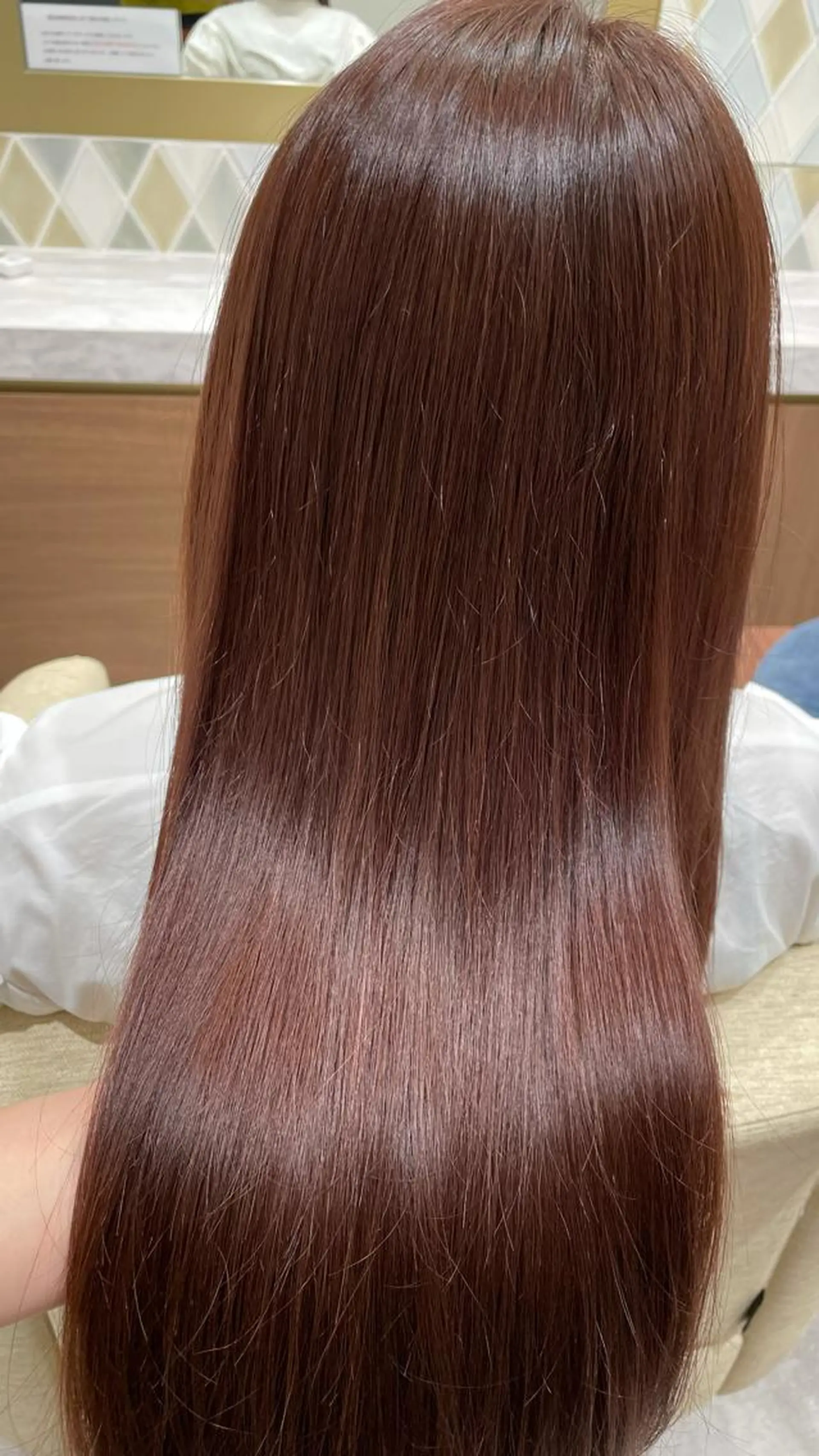 ロング k-two corso所属・パーマモデル募集🌈 森脇帆南のヘアスタイル