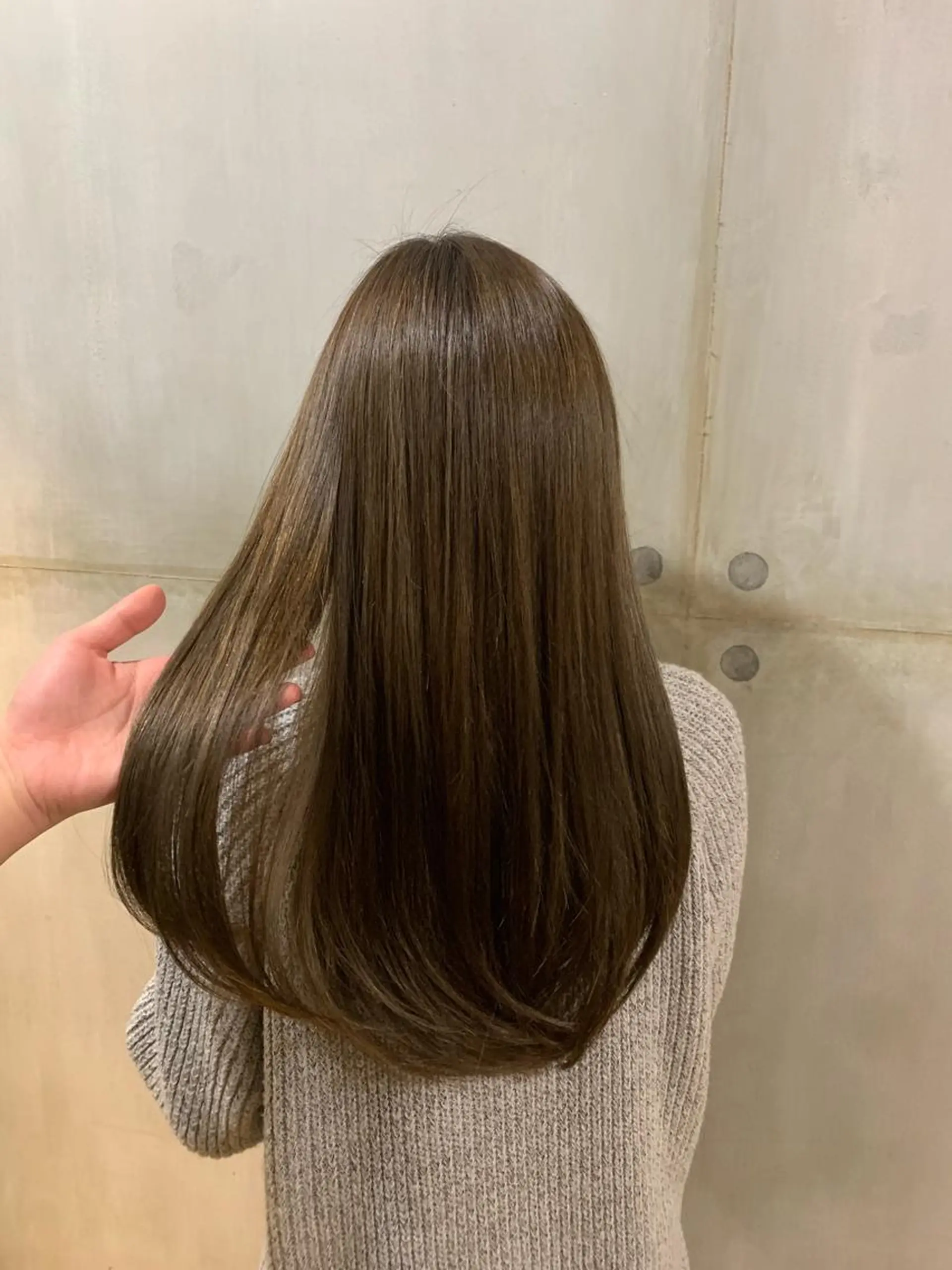 ロング カラー ベージュカラー ハイライトカラー ハイライト モテ髪🎀aoi/ シールエクステ/池袋のヘアスタイル