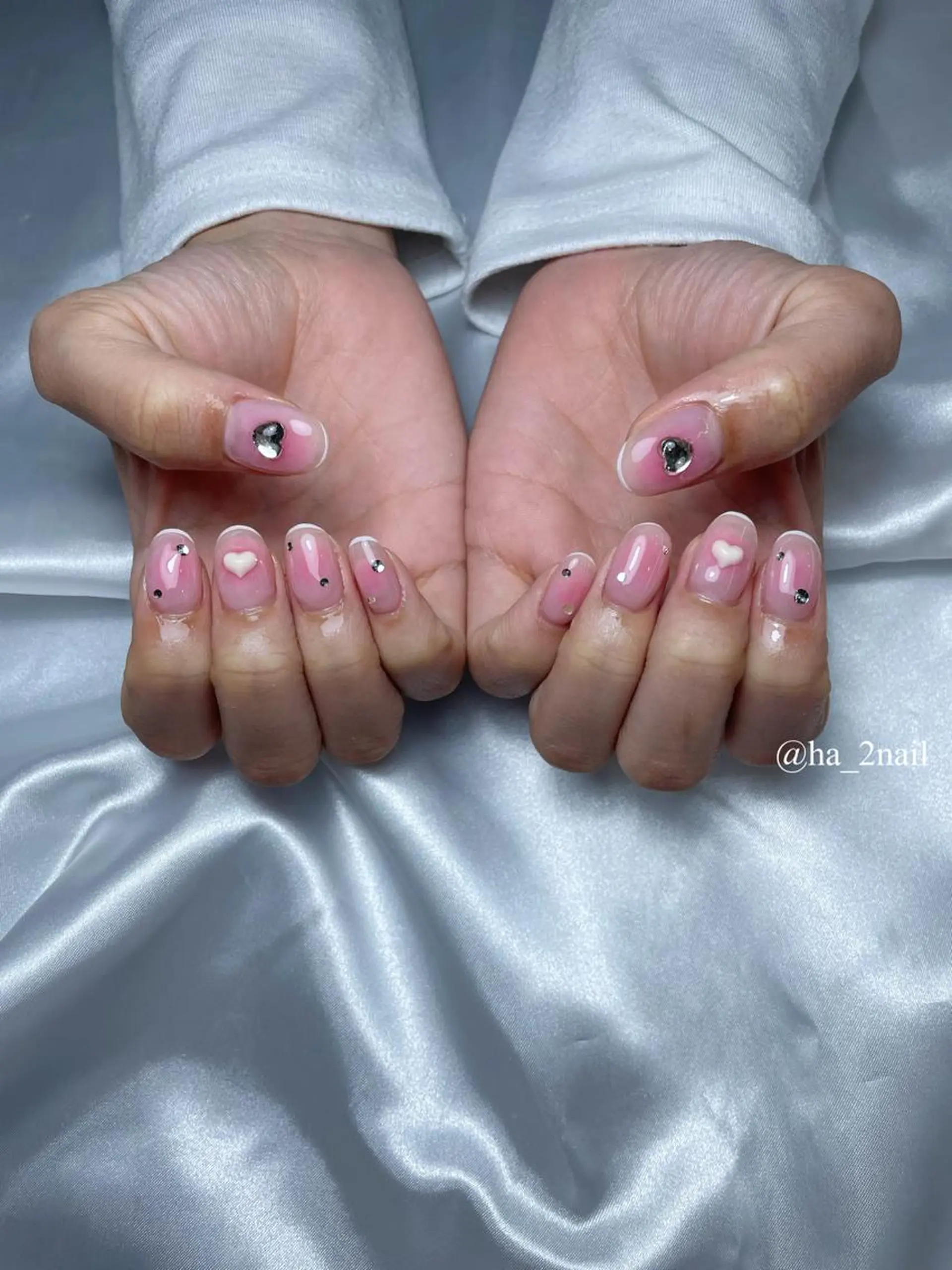 ネイル チークネイル NAIL and EYELASH ALPHA.所属・ALPHA. 姫繇のネイルデザイン