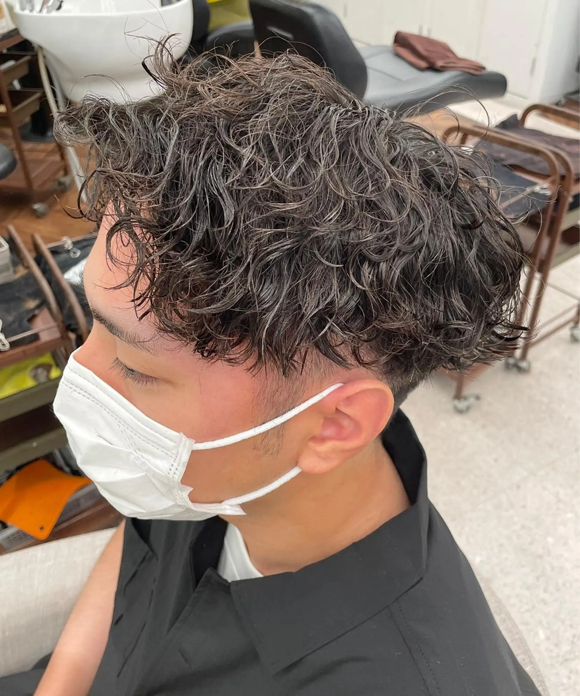 パーマ メンズ メンズスタイリスト✨ 助川龍哉のヘアスタイル