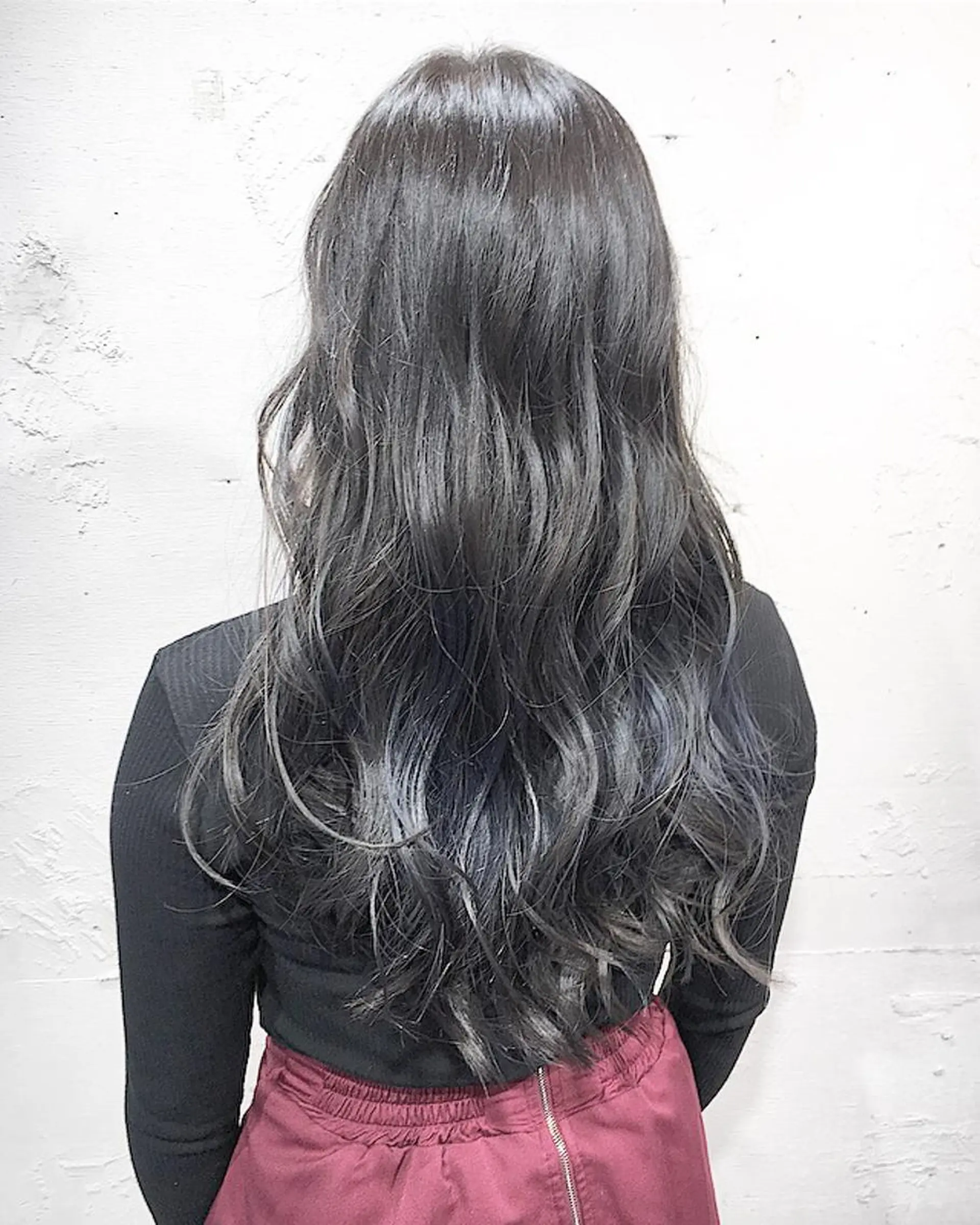 ロング カラー ヘアアレンジ グラデーションカラー グレージュ ✨艶髪✨透明感✨ 山内大樹のヘアスタイル