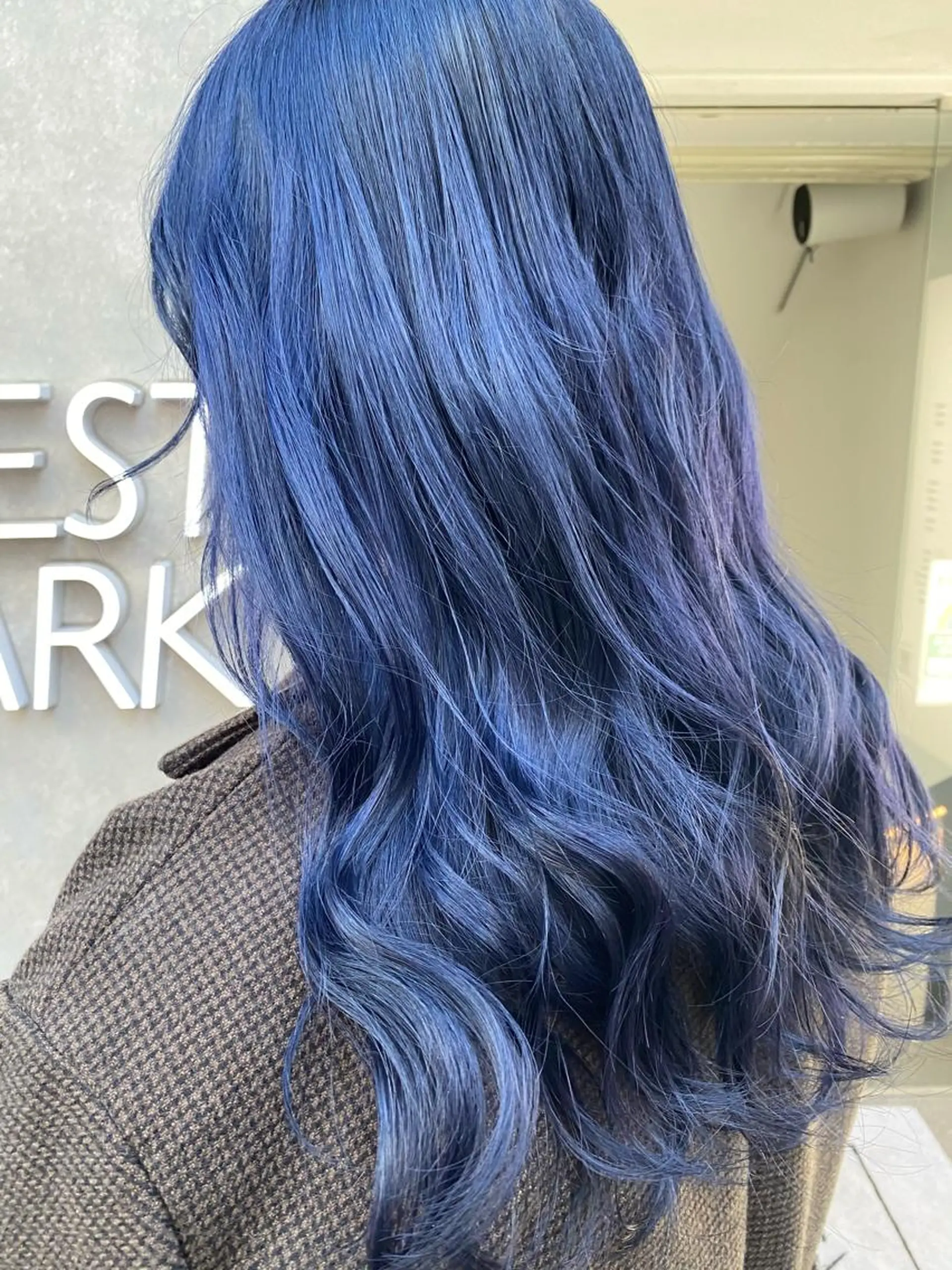 ロング ヘアカラー 🌫️韓国hair kanon🇰🇷のヘアスタイル