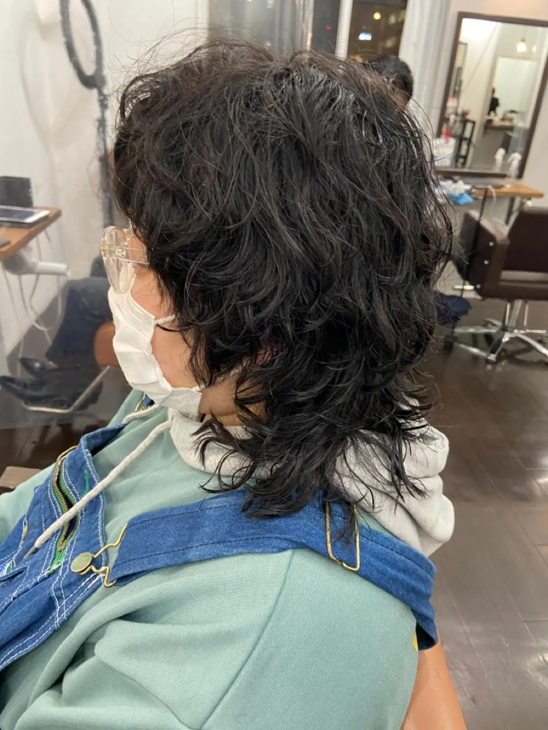 ミディアム カラー パーマ ヘアアレンジ メンズ キッズ ネイル マツエク・マツパ 子どものヘアアレンジ ミディアムパーマ メンズバレイヤージュ メンズハイライト メンズインナーカラー times salon名駅所属・久木原 ゆりのヘアスタイル